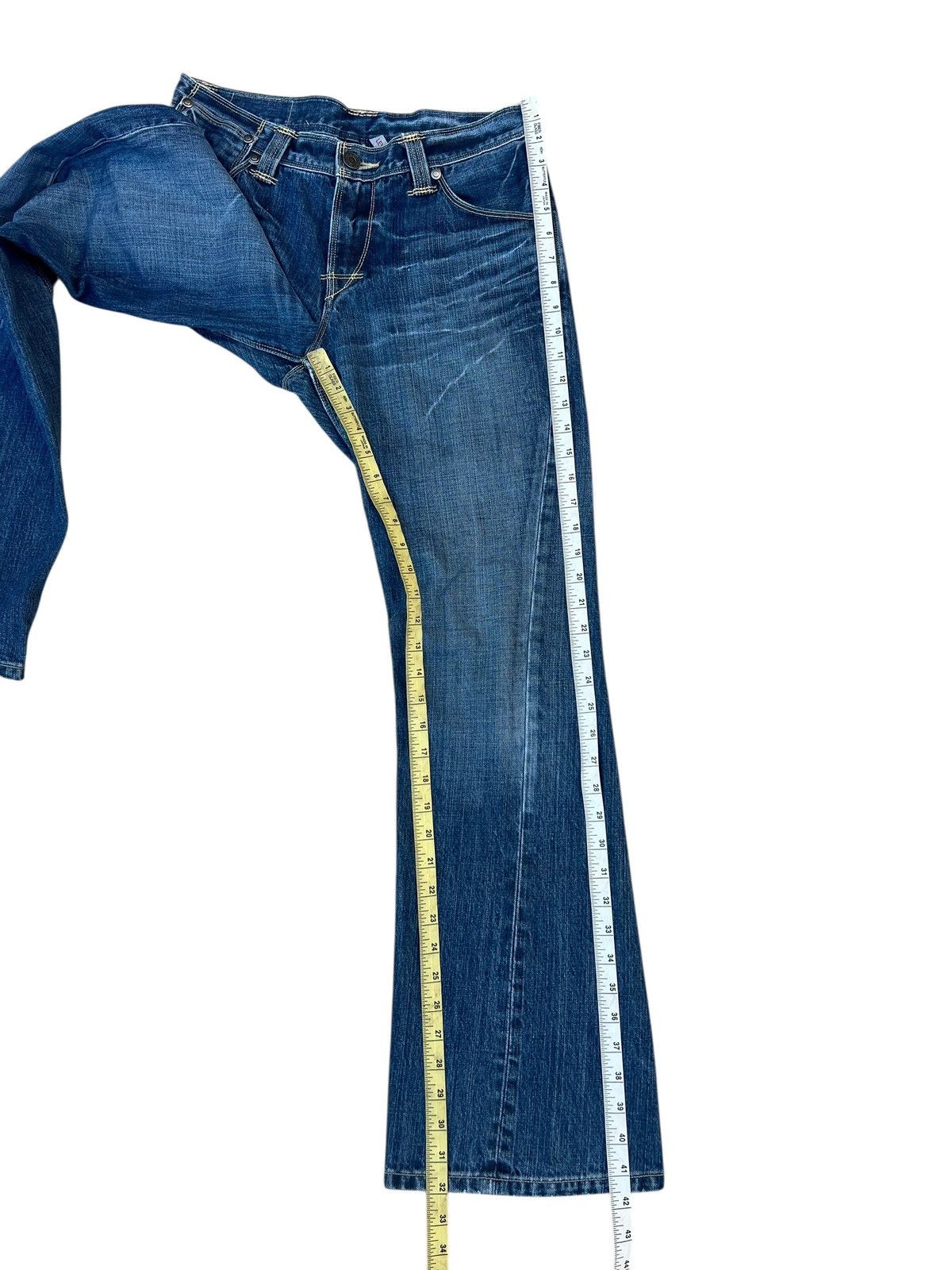 Japanese Brand × Levi's × Vintage Vintage 2002 Levi’s Engineered Fade Denim Bootcut Jeans Size US 31 - 4 Thumbnail