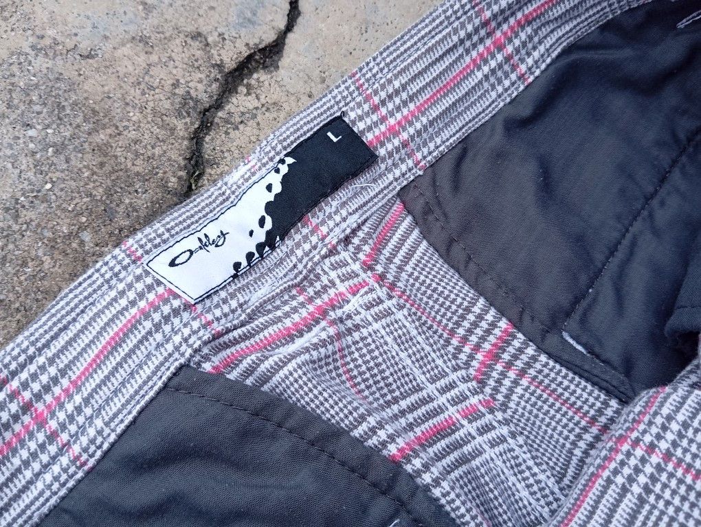 Oakley Oakley 🐸 Tartan Golf Pants 🏌️ Size US 32 / EU 48 - 6 Thumbnail