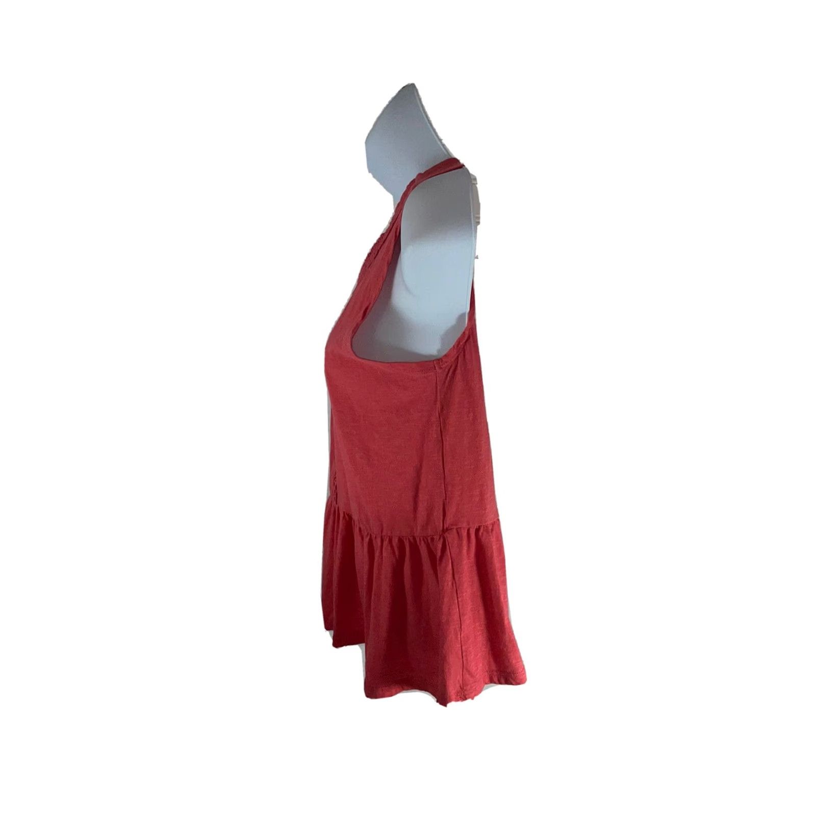 Loft VINTAGE? No. Loft Outlet XS Womens Top Sleeveless V Neck Coral Pink Blouse 528295 Corsage? Size XS / US 0-2 / IT 36-38 - 4 Thumbnail
