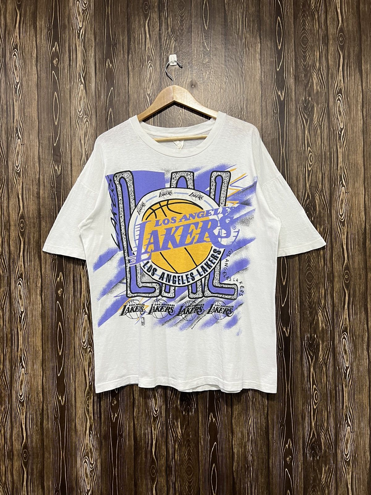 90sレイカーズMAGIC JOHNSON Tシャツ ビンテージ NBA Vintage