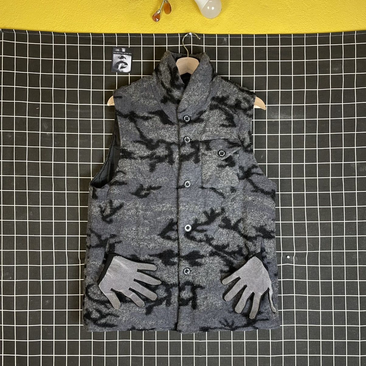 Beams Plus 🇯🇵 BEAMS HEART KNITTED FABRIC FROM ITALY WOOL VEST Size US M / EU 48-50 / 2 - 1 Thumbnail