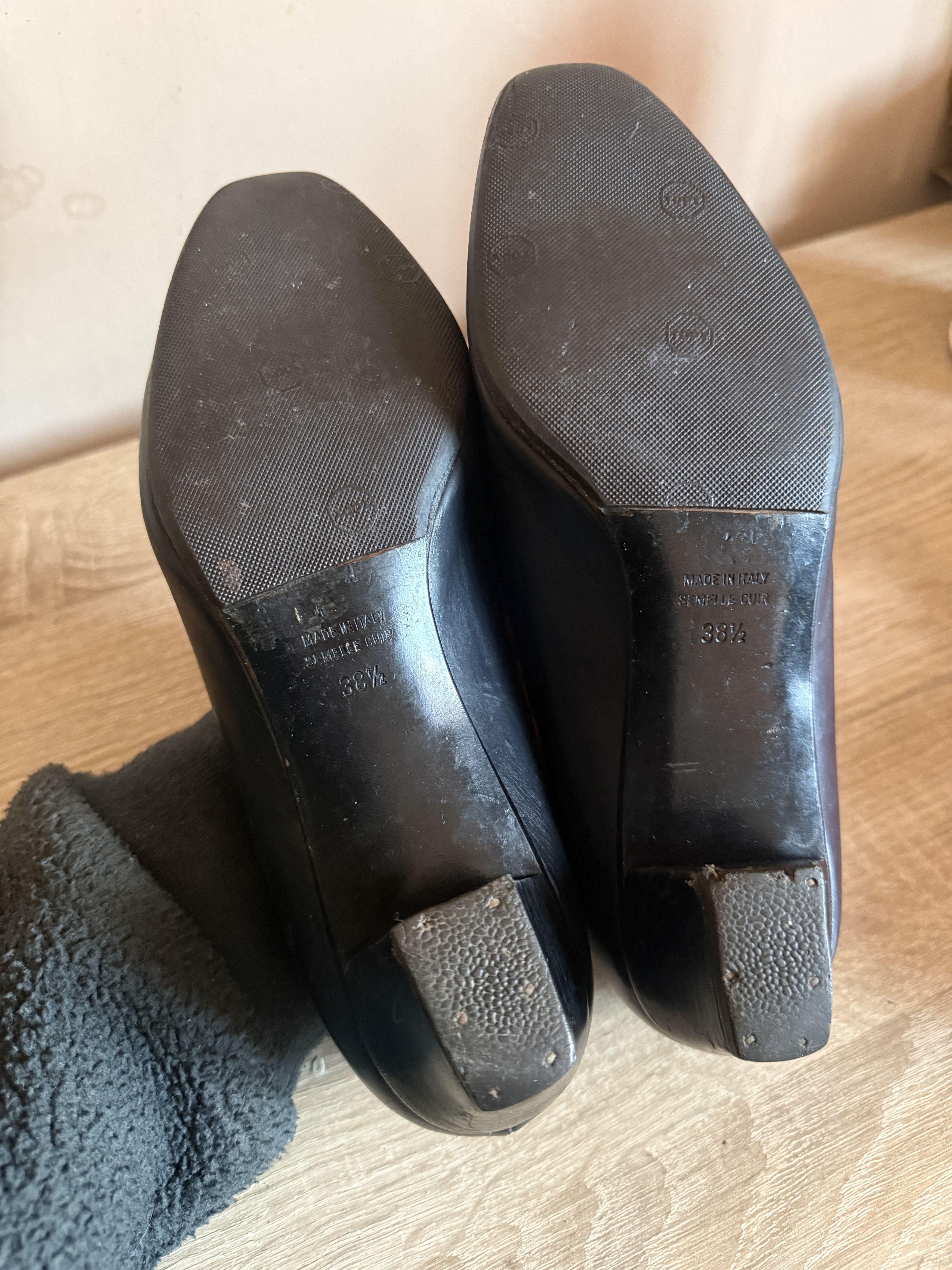 Celine Celine vintage loafres shoes women leather red black 90s Size US 8.5 / IT 38.5 - 11 Thumbnail