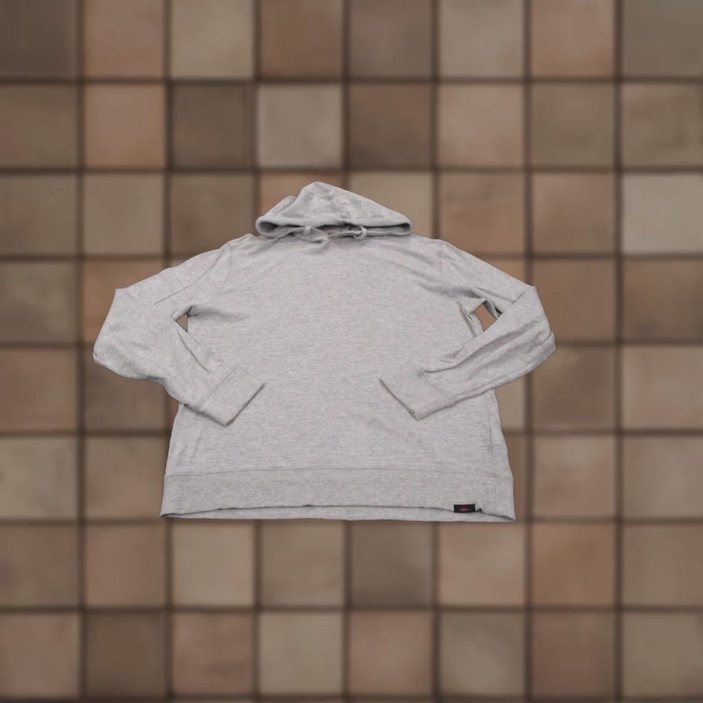 Faherty Faherty Hoodie Women M Gray Pullover Logo Hooded Cotton Sweatshirt Casual Size M / US 6-8 / IT 42-44 - 1 Thumbnail