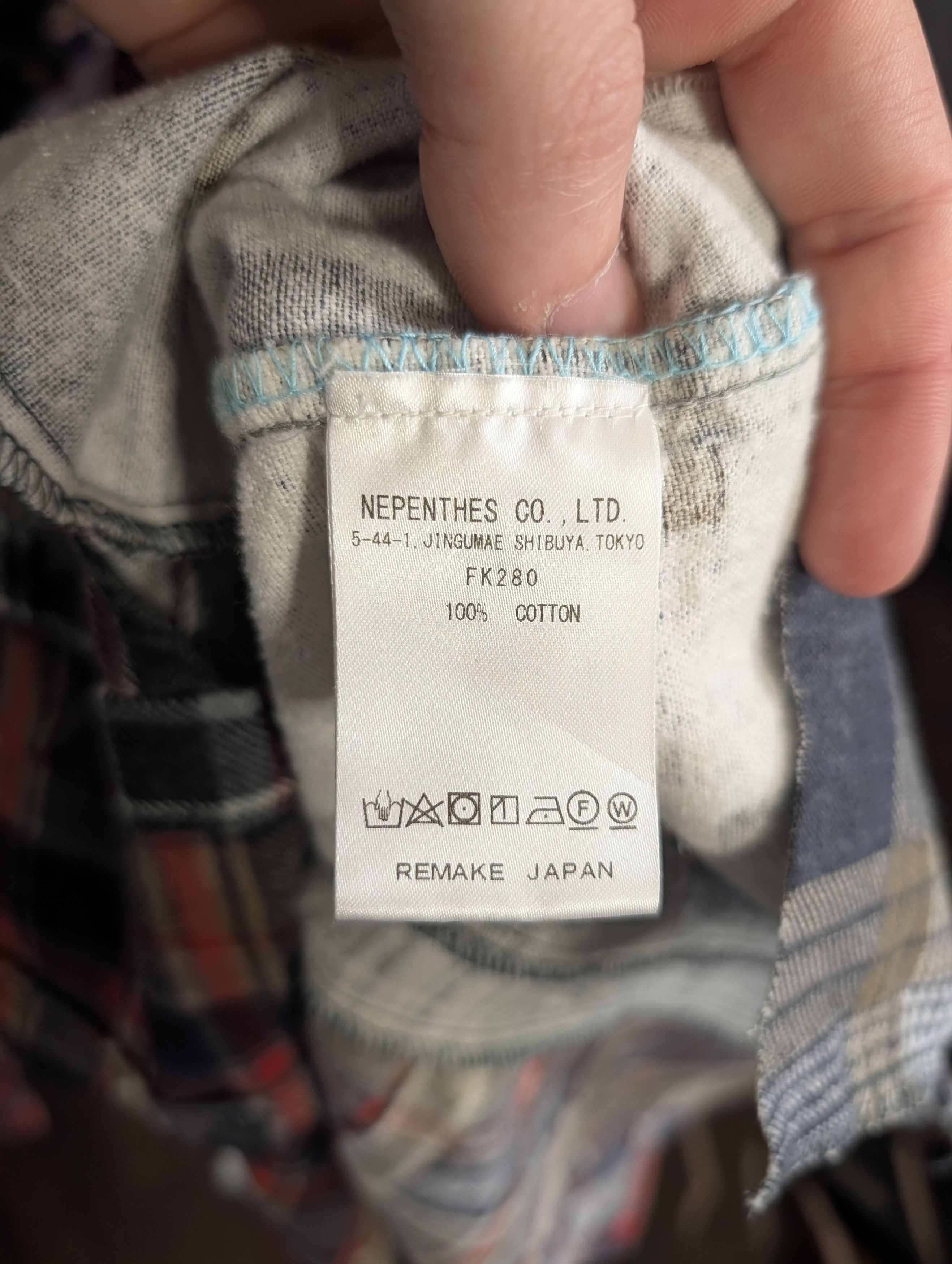 Needles REBUILD BY NEEDLES 1/1 Patchwork Flannel Shirt M Size US M / EU 48-50 / 2 - 13 Thumbnail