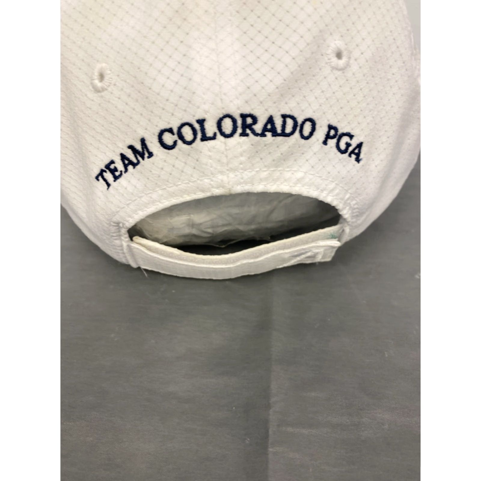 Logo 7 VINTAGE PGA TOUR Apparel Golf Hat Baseball Cap Unisex Adults White Gold Adjustable 80s 90s Sports Size ONE SIZE - 5 Thumbnail