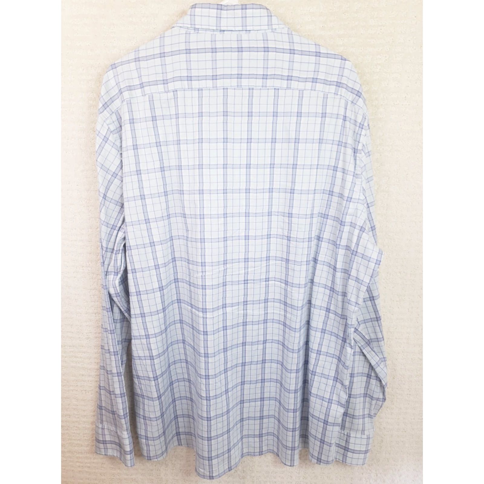 Faherty Faherty Button-Up Shirt Plaid Multicolor 100% Cotton Long Sleeve XL/XXL Regular Fit Mens Size US XXL / EU 58 / 5 - 7 Thumbnail