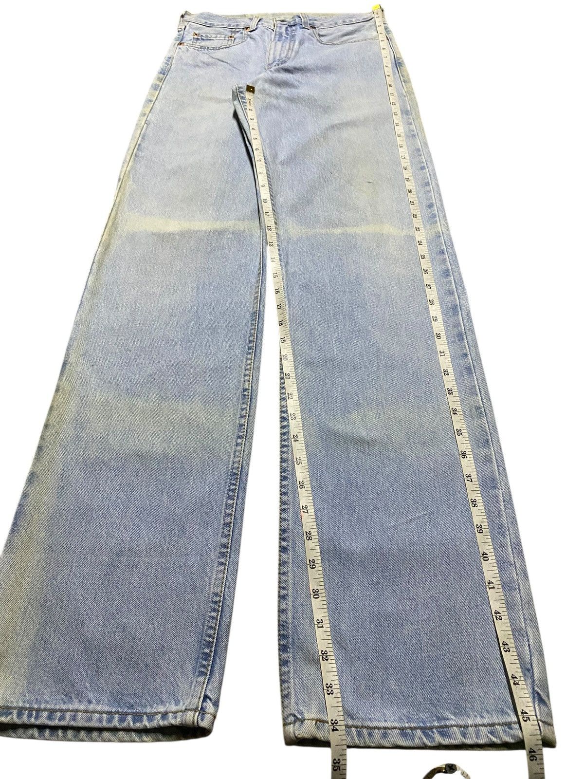 Levi's Vintage Levis 503 Faded Wash Loose Jeans Size US 28 / EU 44 - 10 Thumbnail