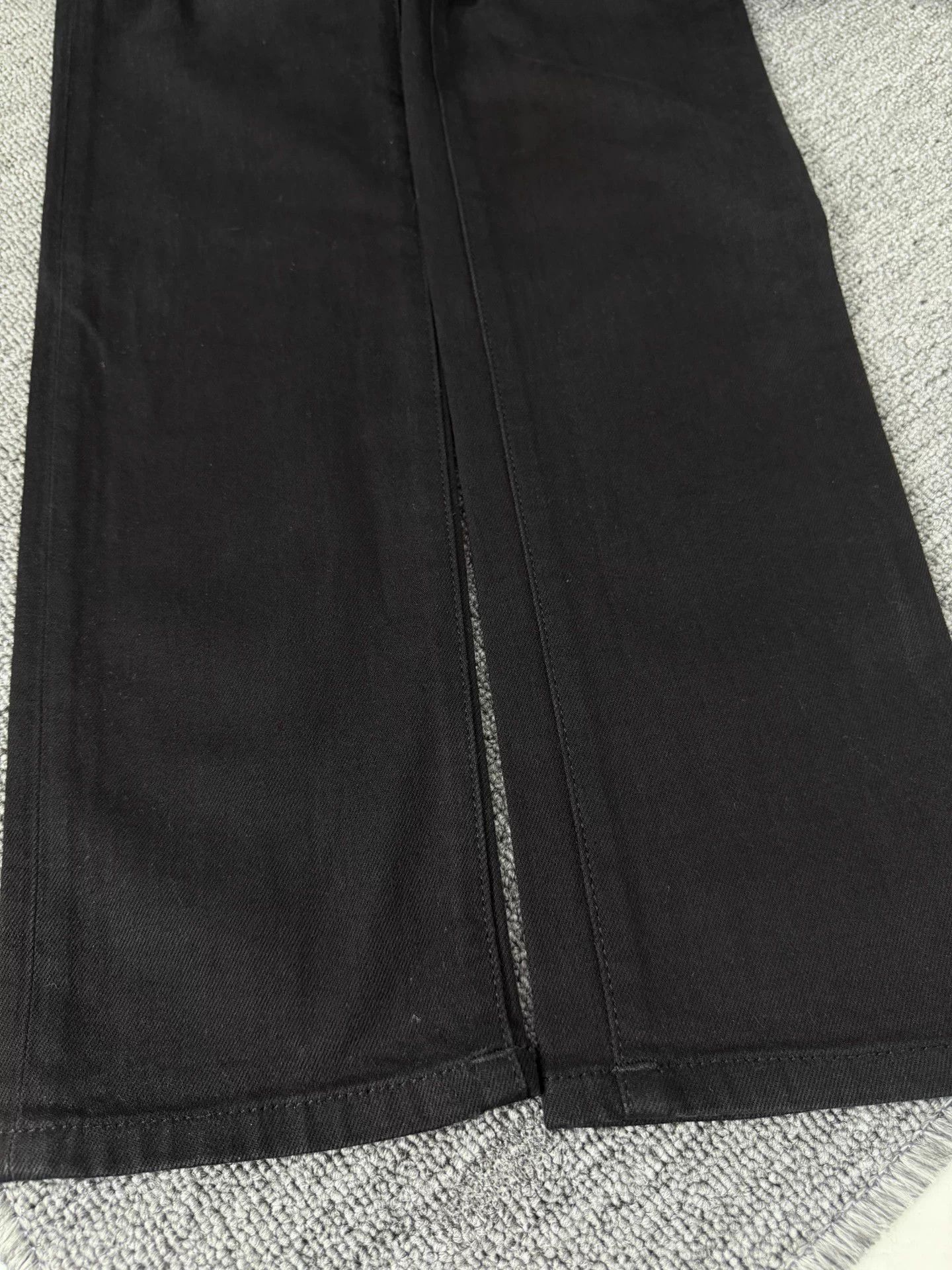Saint Laurent Paris SLP 22fw D02 black basic jeans 32 mint Size US 32 / EU 48 - 4 Thumbnail