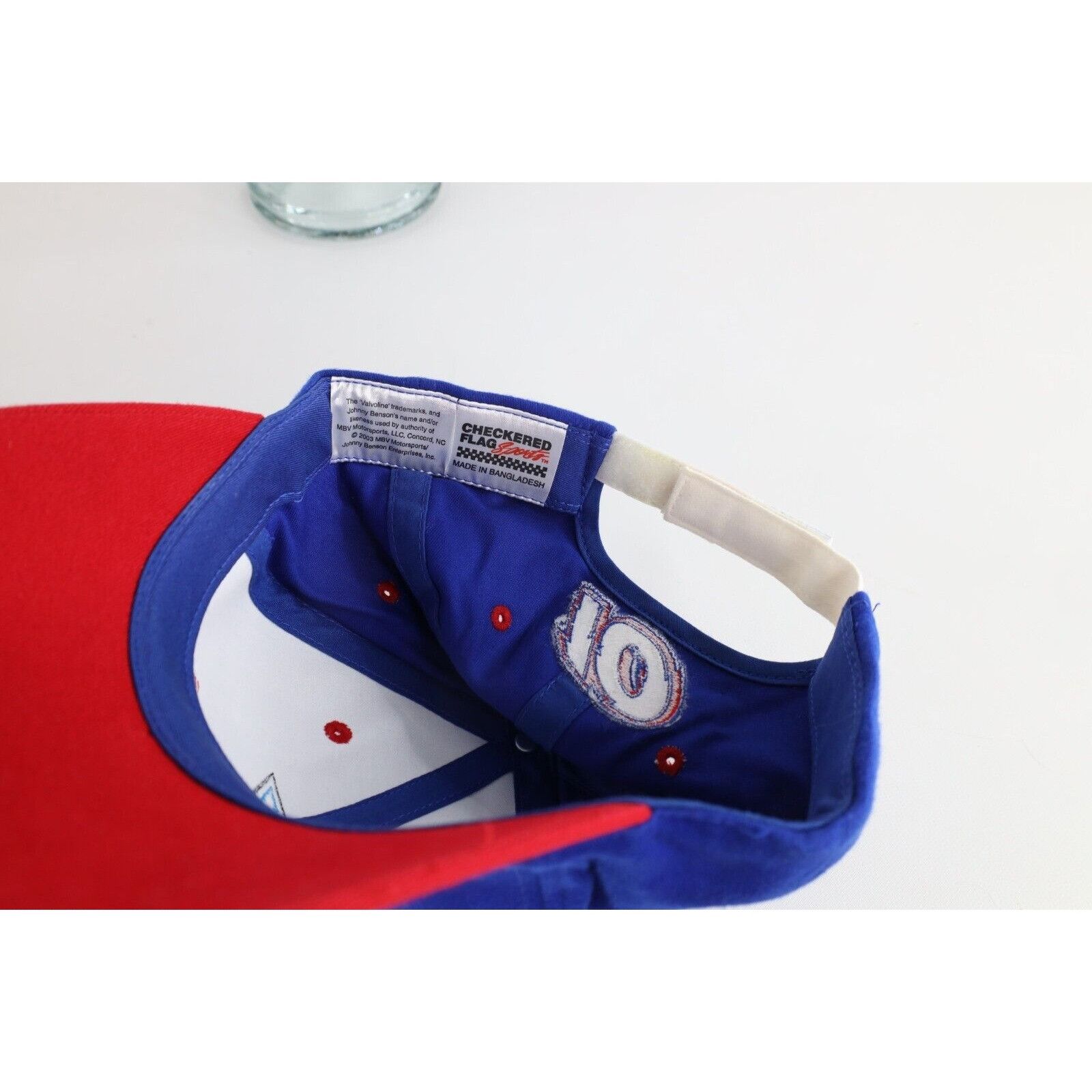 Vintage Vintage Y2K 2003 NASCAR Johnny Benson Valvoline Hat Size ONE SIZE - 9 Thumbnail