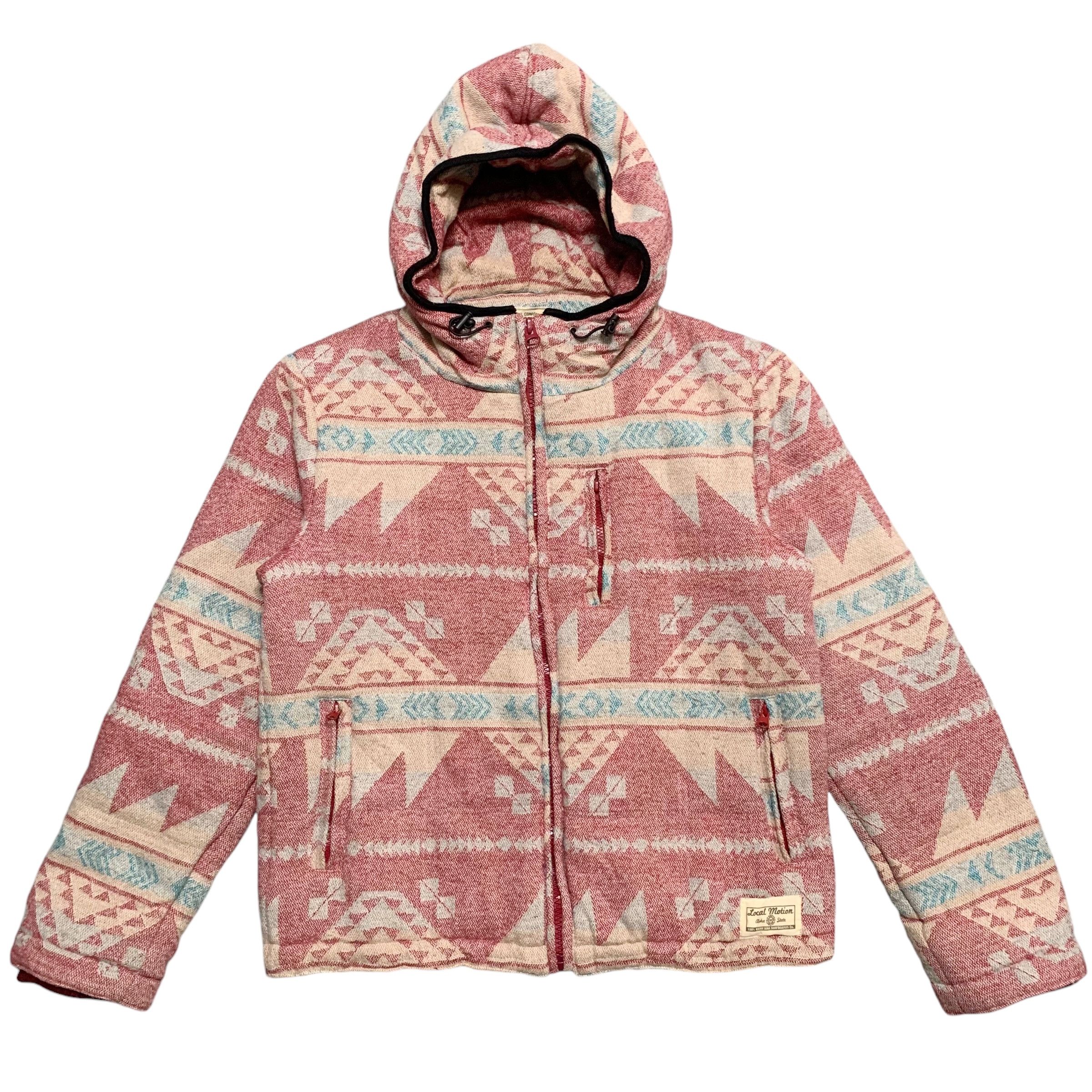 Japanese Brand Local Motion Navajo Hooded Jacket