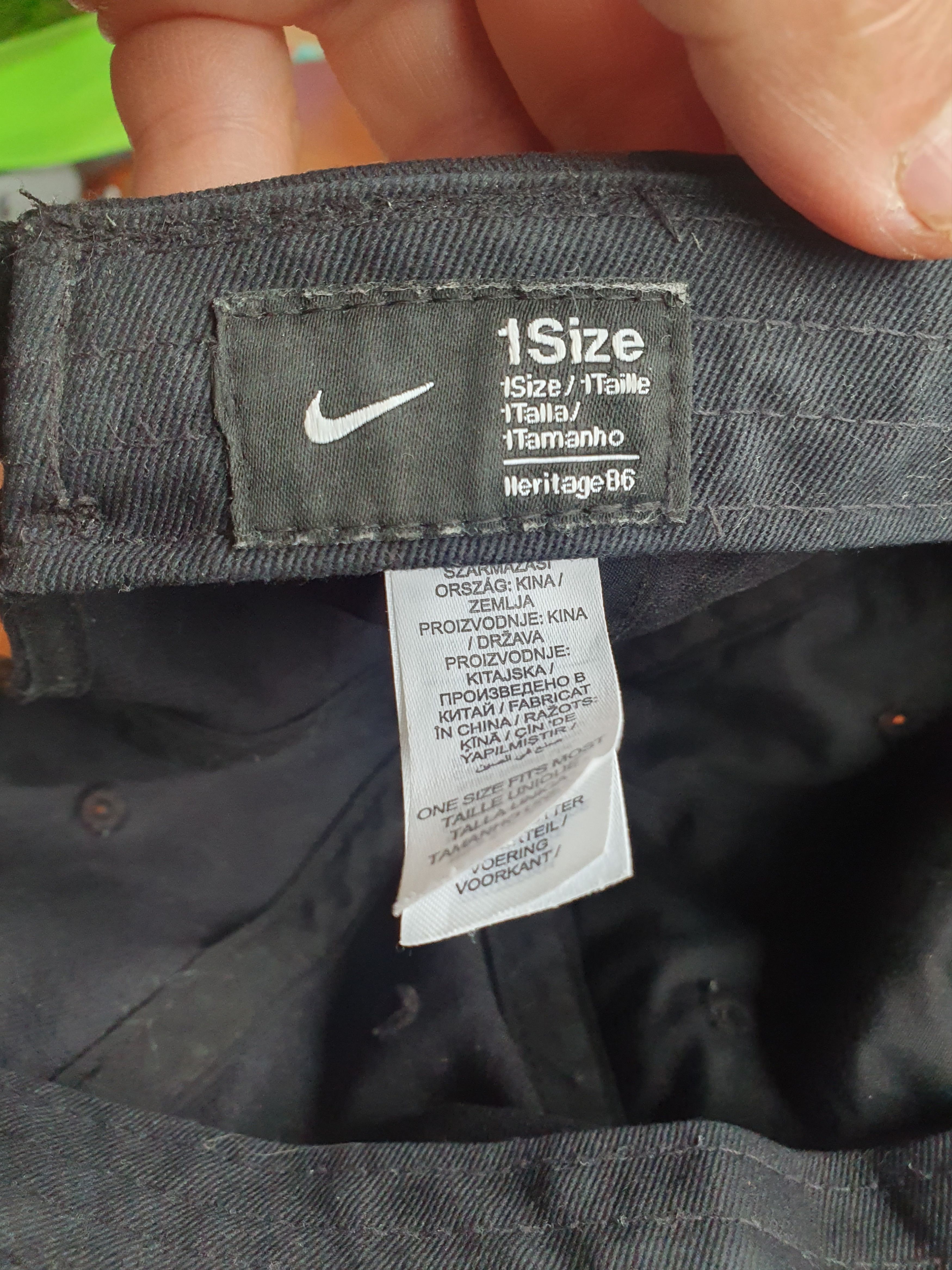 Nike × Swagger Nike 1Size Heritage86 Strapback Dad Hat Logo Swoosh Size ONE SIZE - 9 Thumbnail