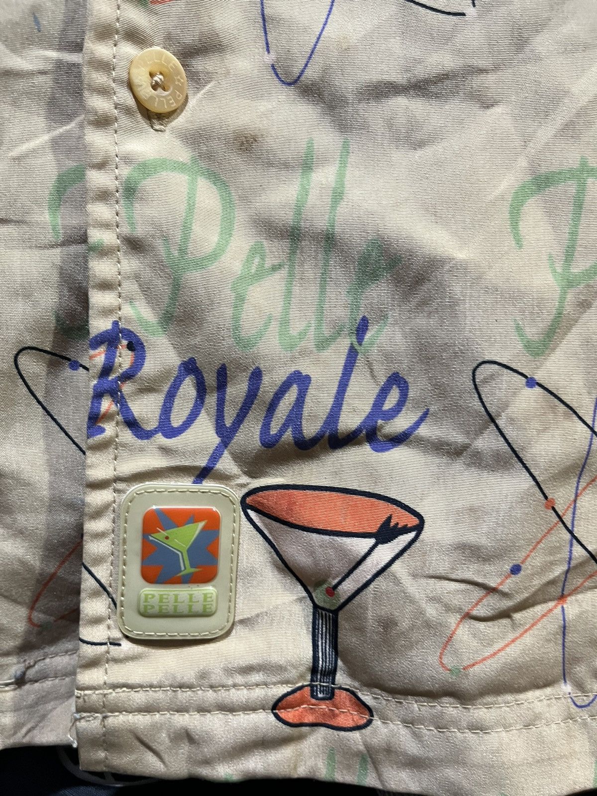 Pelle Pelle Pelle Pelle Marc Buchanan Royale Hip Hop Shirt Size US XXL / EU 58 / 5 - 4 Thumbnail