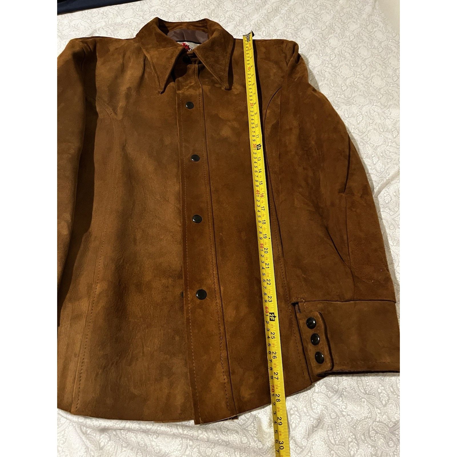 Other Vintage Great Things Canada Suede Leather Jacket 42 Western Size US L / EU 52-54 / 3 - 6 Thumbnail