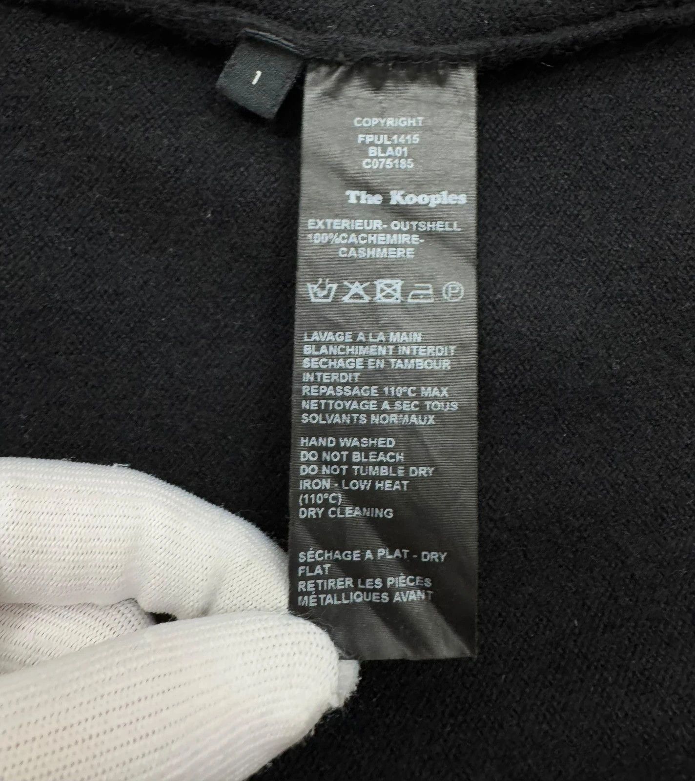The Kooples The Kooples Cashmere Jumper Destroy Pin Details size 1 Size S / US 4 / IT 40 - 16 Thumbnail