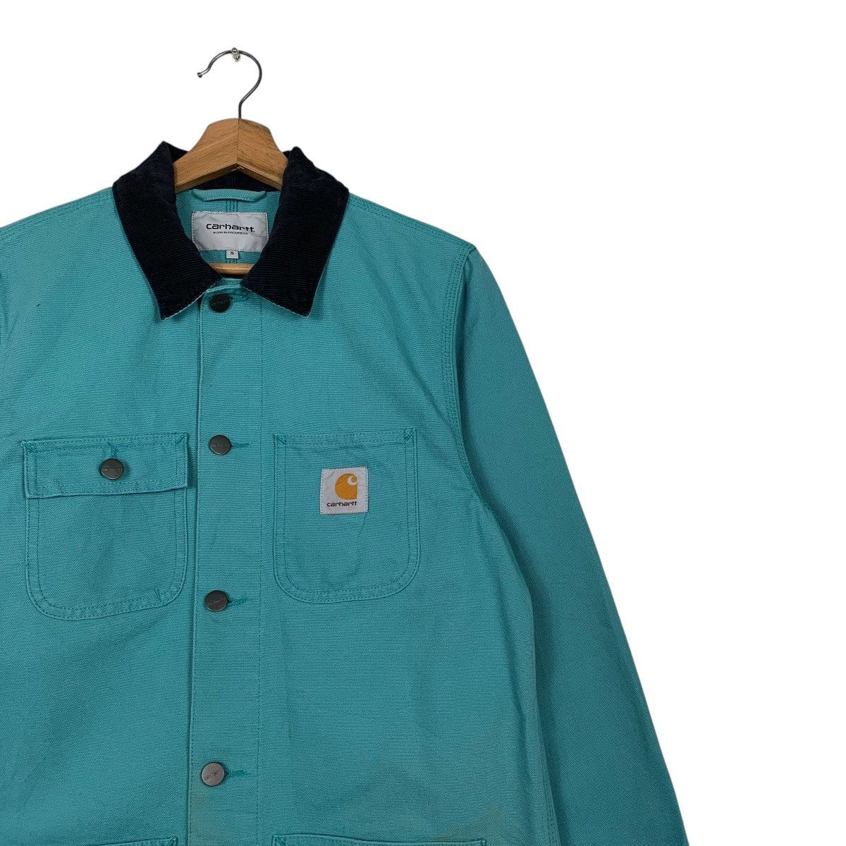 Carhartt Carhatt Detroit Green Workwear Jacket Size US S / EU 44-46 / 1 - 5 Thumbnail