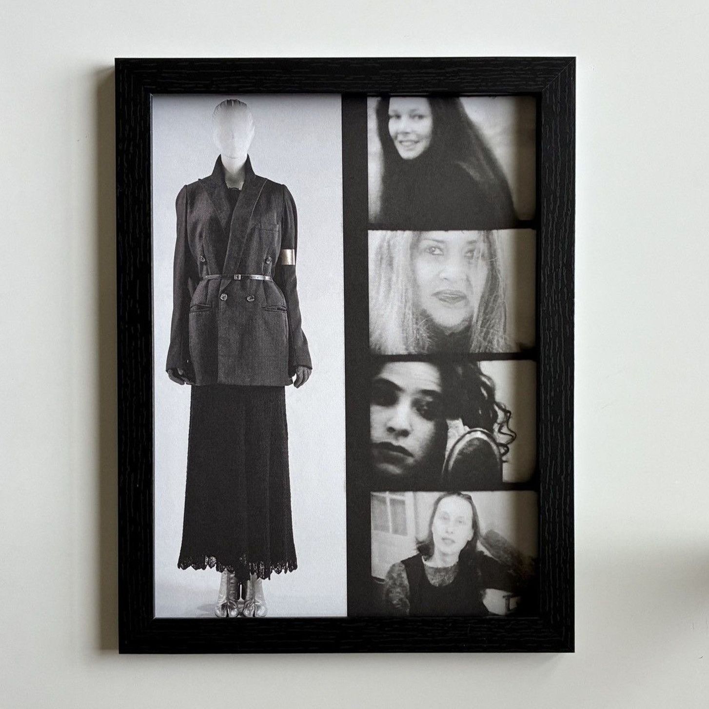 Maison Margiela Maison Margiela Archive Fashion photo framed 9x12 Size ONE SIZE - 1 Thumbnail