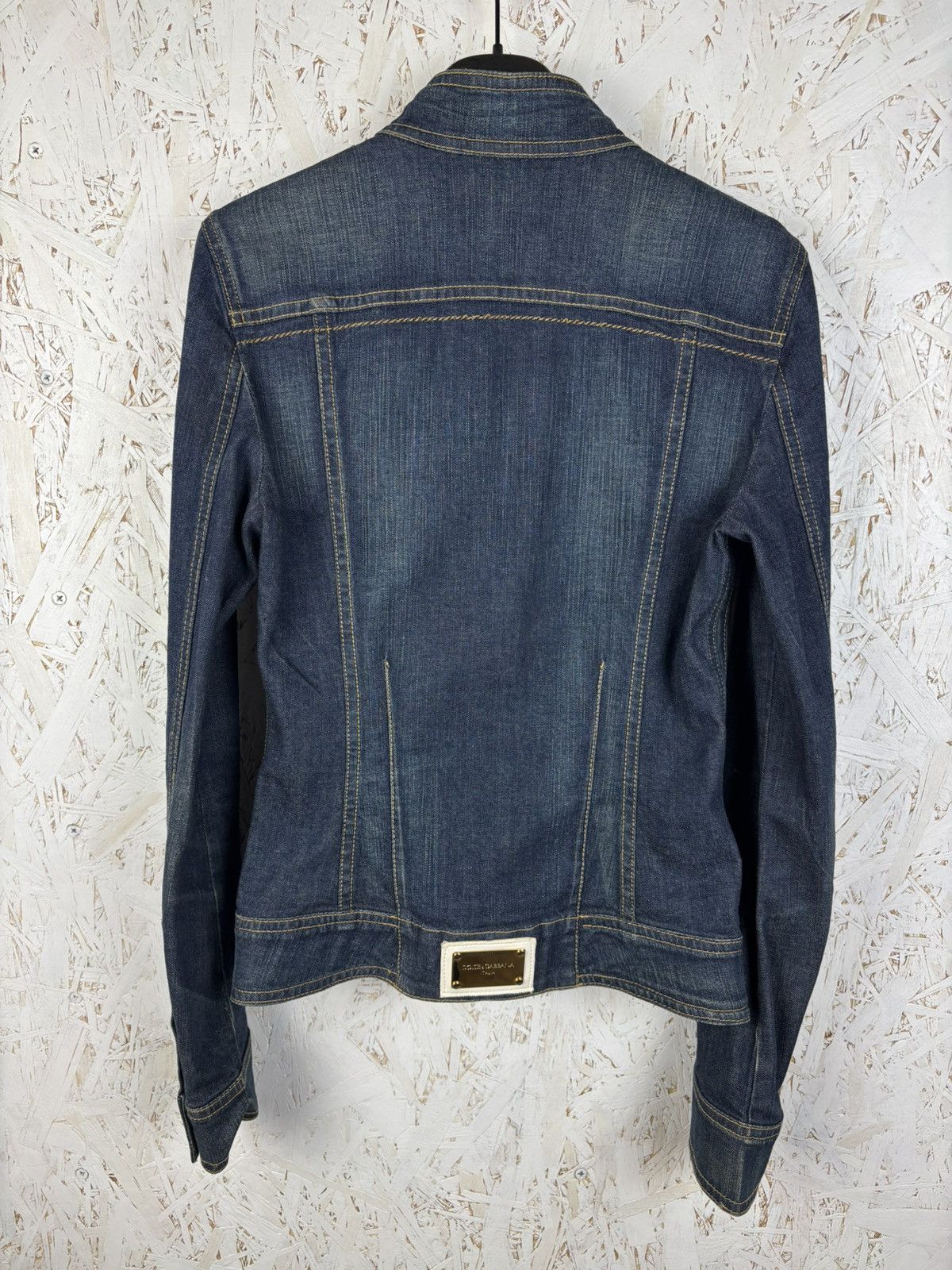Dolce & Gabbana Dolce & Gabbana Blue Washed Denim Button Up Jeans Jacket Size XS / US 0-2 / IT 36-38 - 6 Thumbnail
