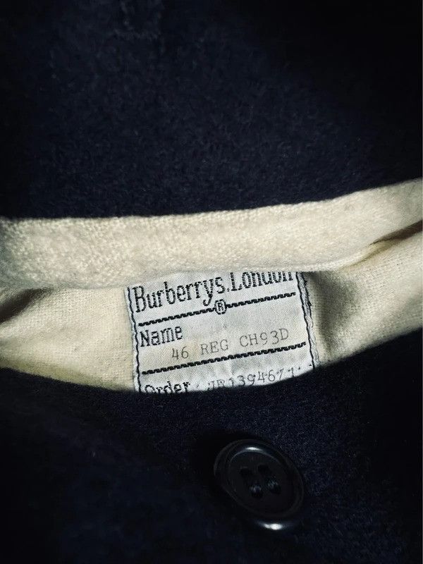 Burberry Burberry wool coat dark navy 46 XXL Size XXL / US 16-18 / IT 52-54 - 6 Thumbnail