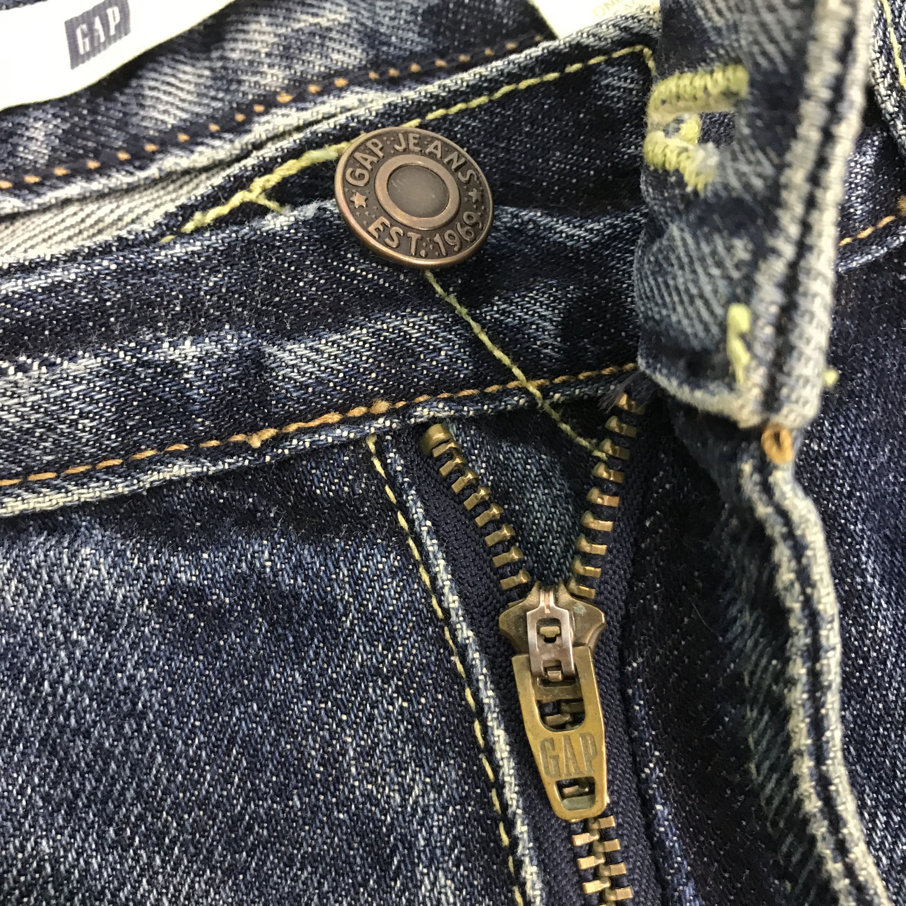 Gap Baggy gap distressed boot fit denim pants Size US 30 / EU 46 - 12 Thumbnail