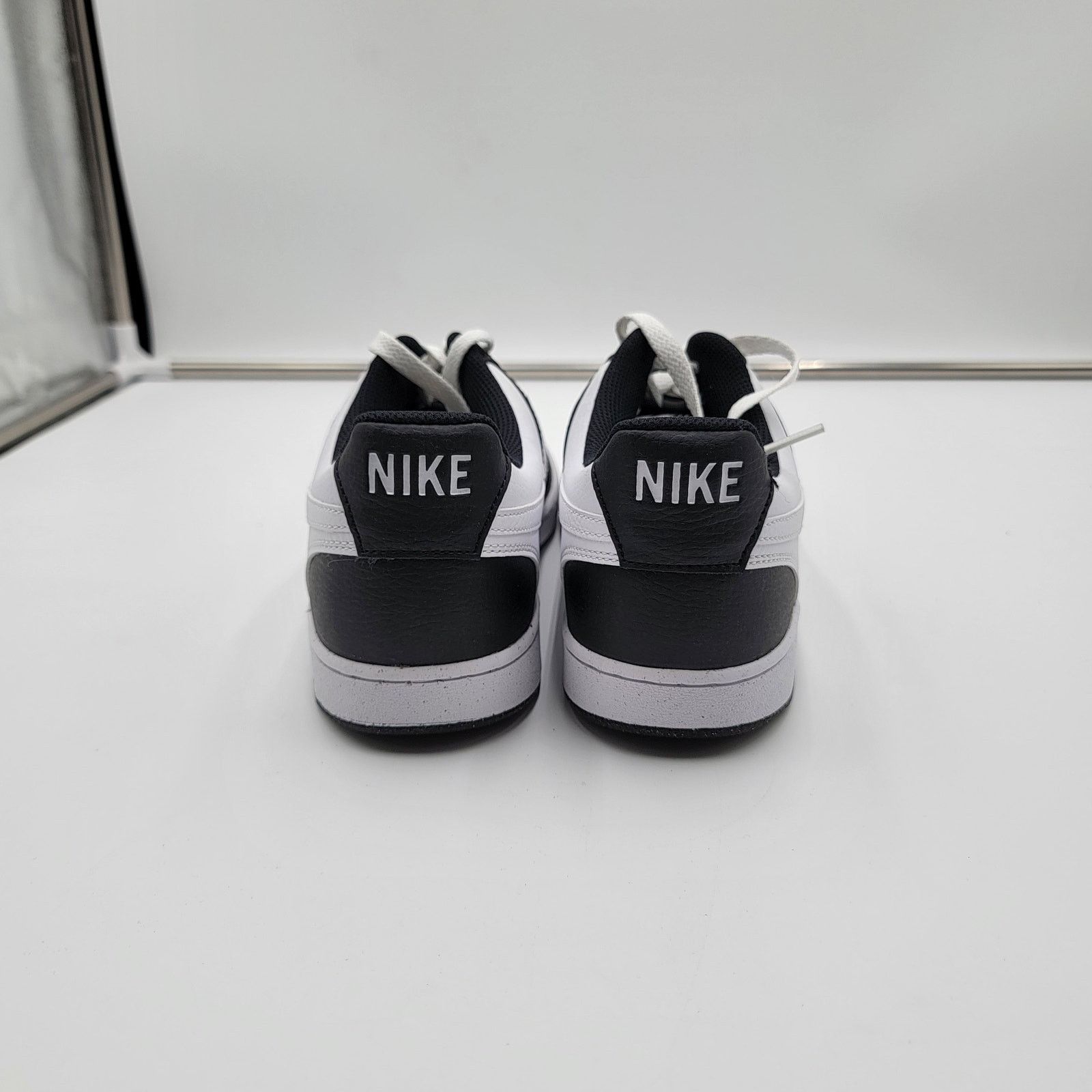 Nike Court Vision Low 'Black White' Sz 10.5 HM9862-001 Size US 10.5 / EU 43-44 - 4 Thumbnail