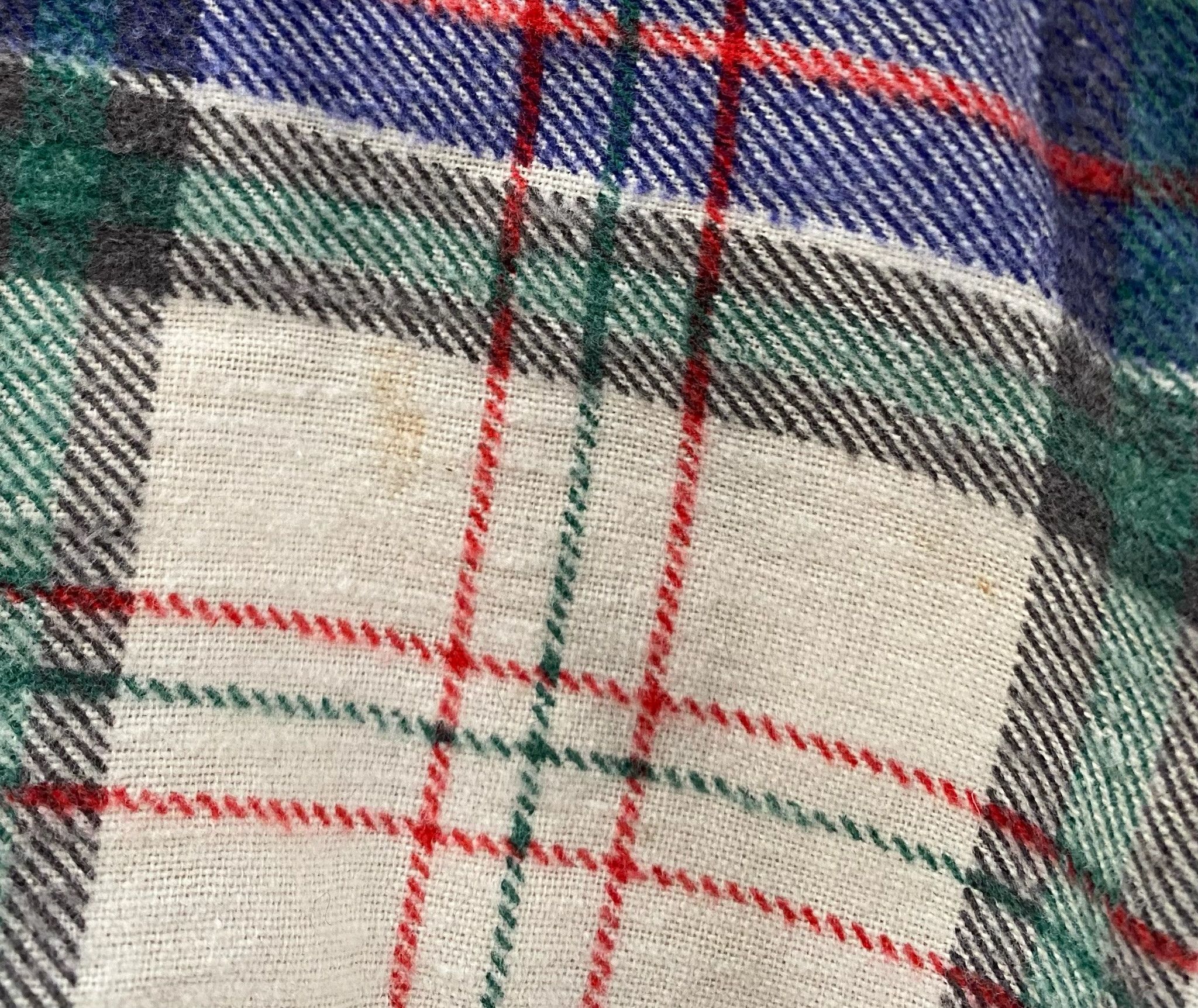 Vintage 80’s Outreach Plaid Lined Flannel Distressed Shirt Large Size US L / EU 52-54 / 3 - 9 Thumbnail