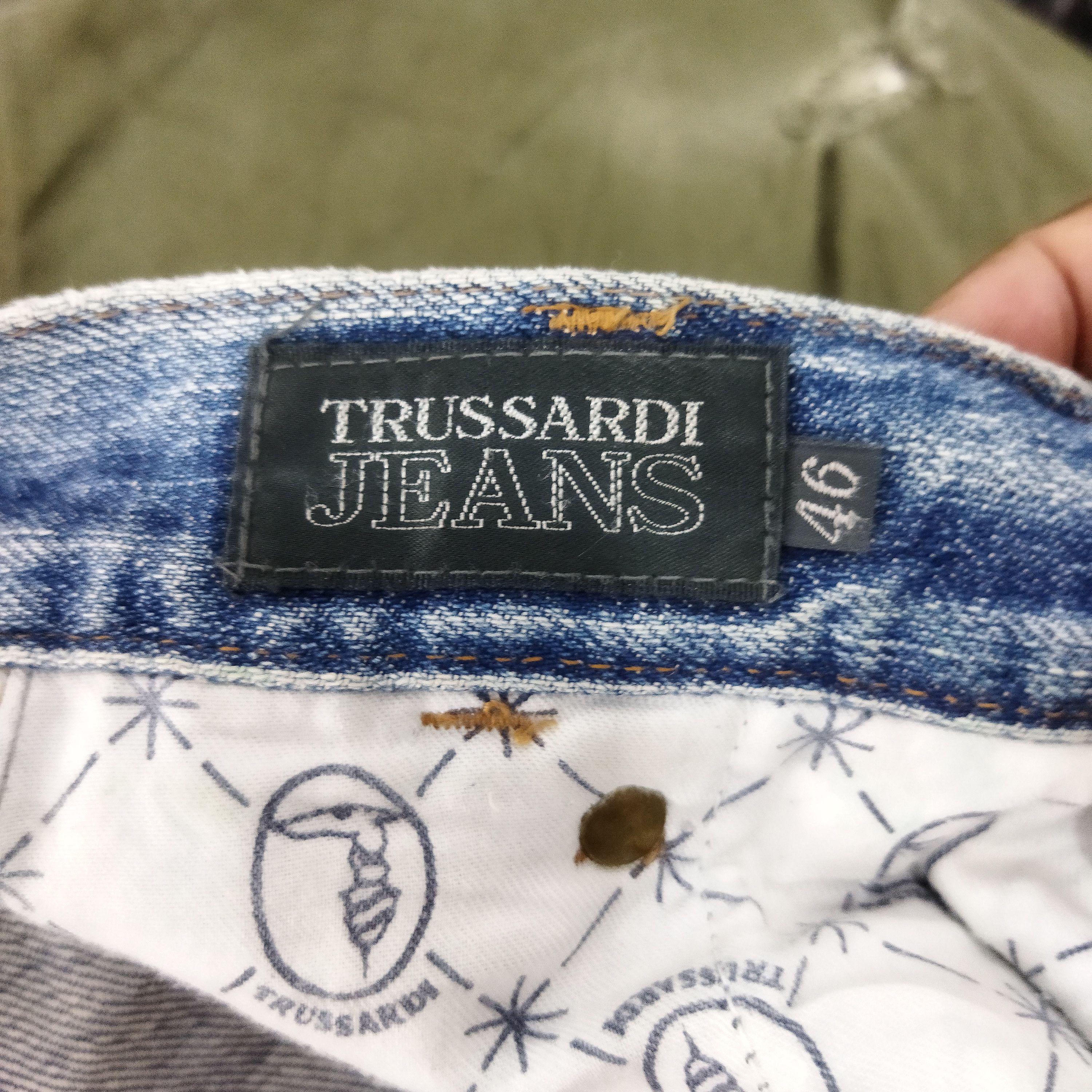 Trussardi × Vintage VINTAGE TRUSSARDI BLUE DENIM JEANS PANTS Size US 28 / EU 44 - 12 Thumbnail