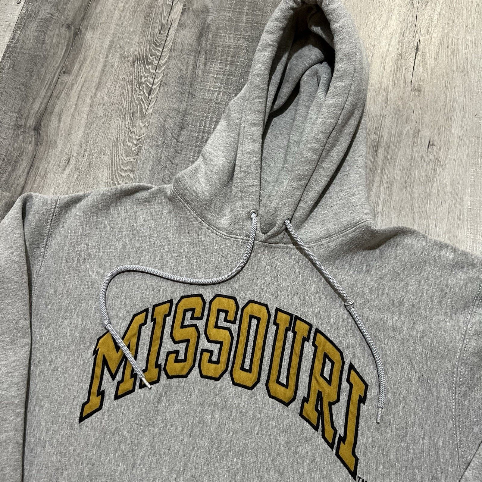 Steve And Barrys University Of Missouri Tigers College Reverse Weave Hoodie Size US M / EU 48-50 / 2 - 3 Thumbnail
