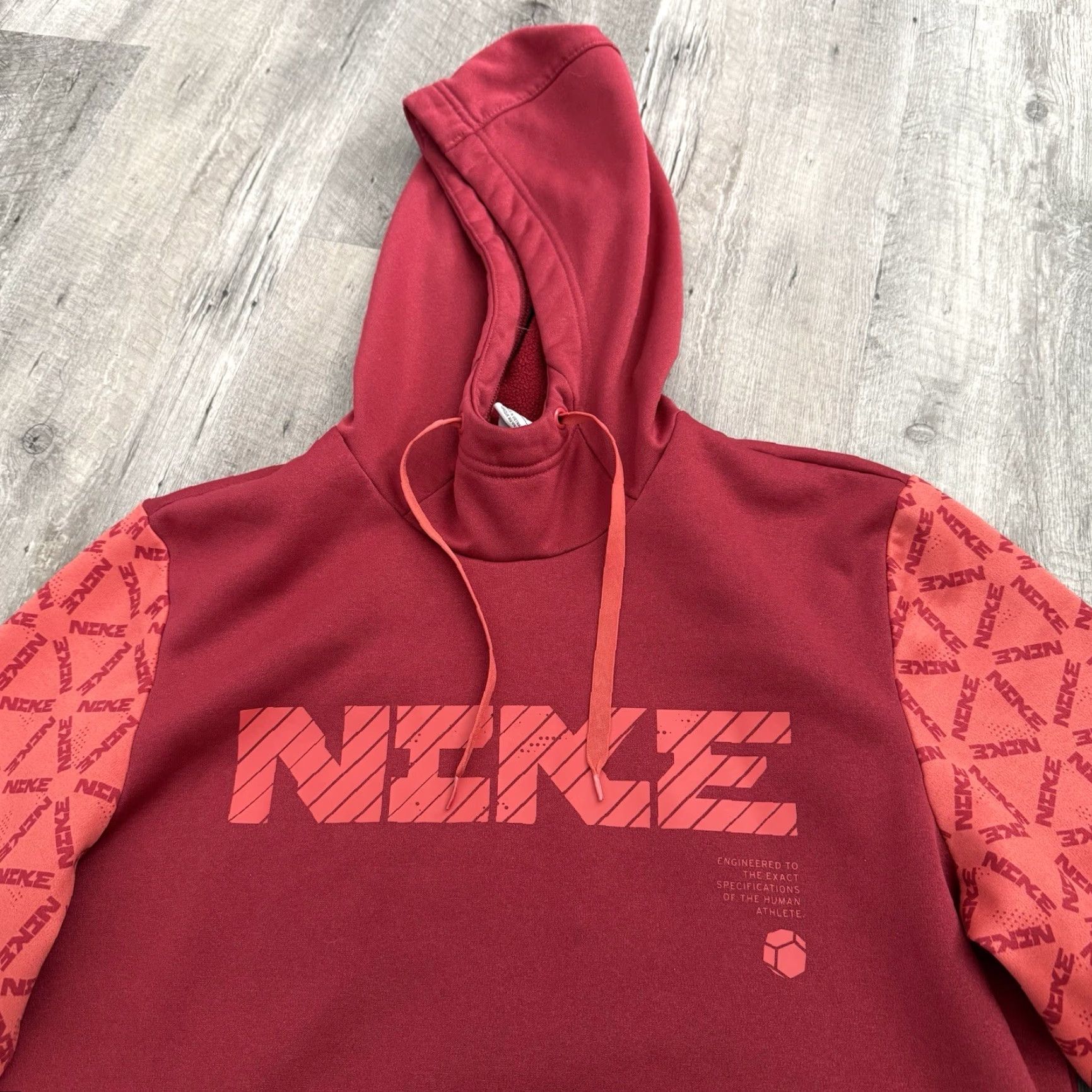 Nike Nike Therma-Fit Hoodie Mens Small Pullover Training DD1762-690 Kangaroo Pockets Red 100% polyester Sports Winter Clothing Mens Nike Therma-Fit Hoodie Size US S / EU 44-46 / 1 - 8 Thumbnail