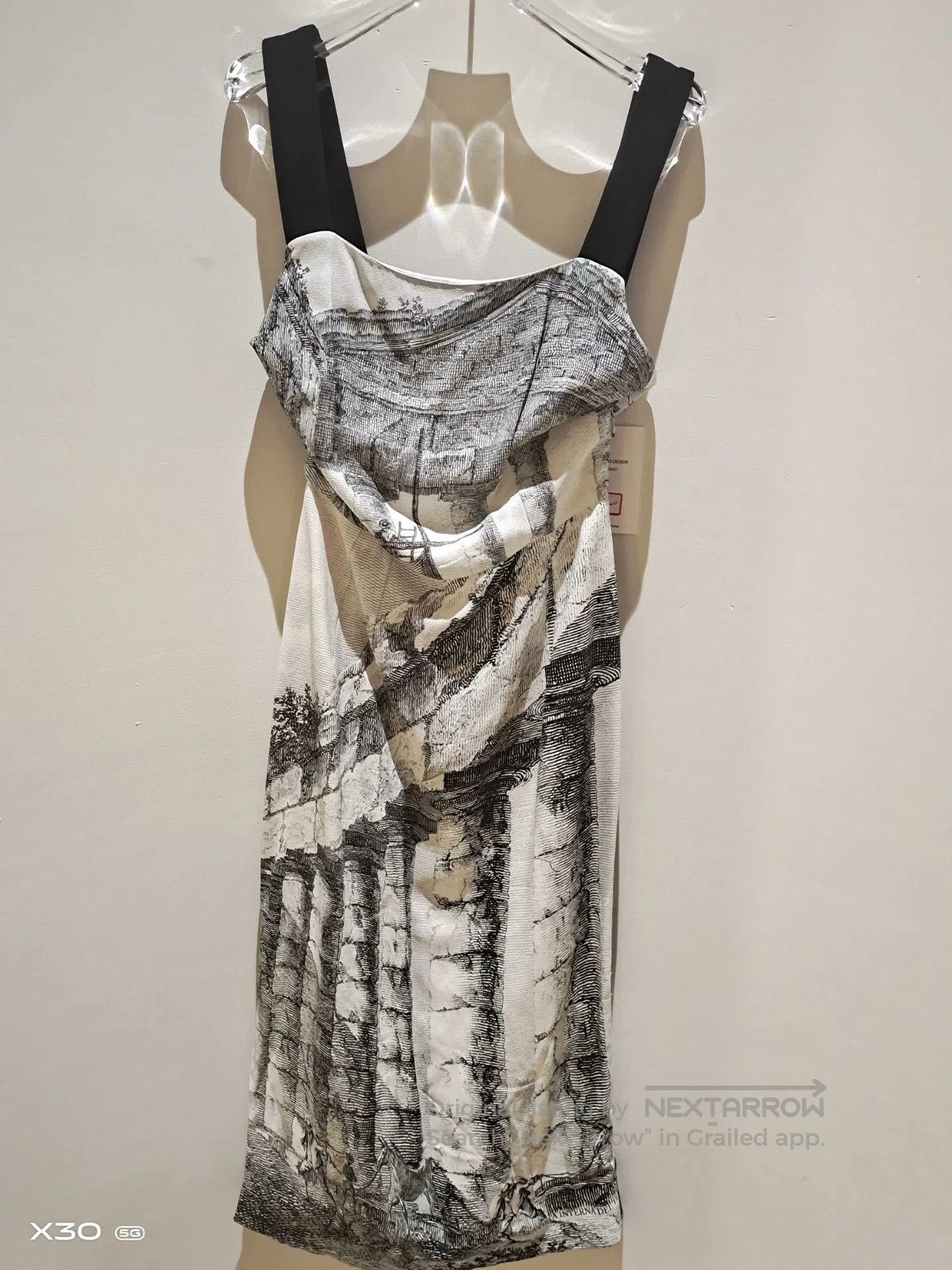 Dolce & Gabbana Dolce & Gabbana Ink Painting Dress. Size S / US 4 / IT 40 - 2 Thumbnail