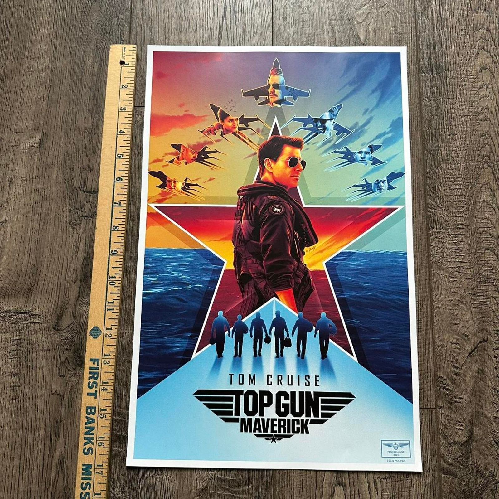 Other Top Gun Maverick Tom Cruise Movie Promo Poster Print Size ONE SIZE - 6 Thumbnail