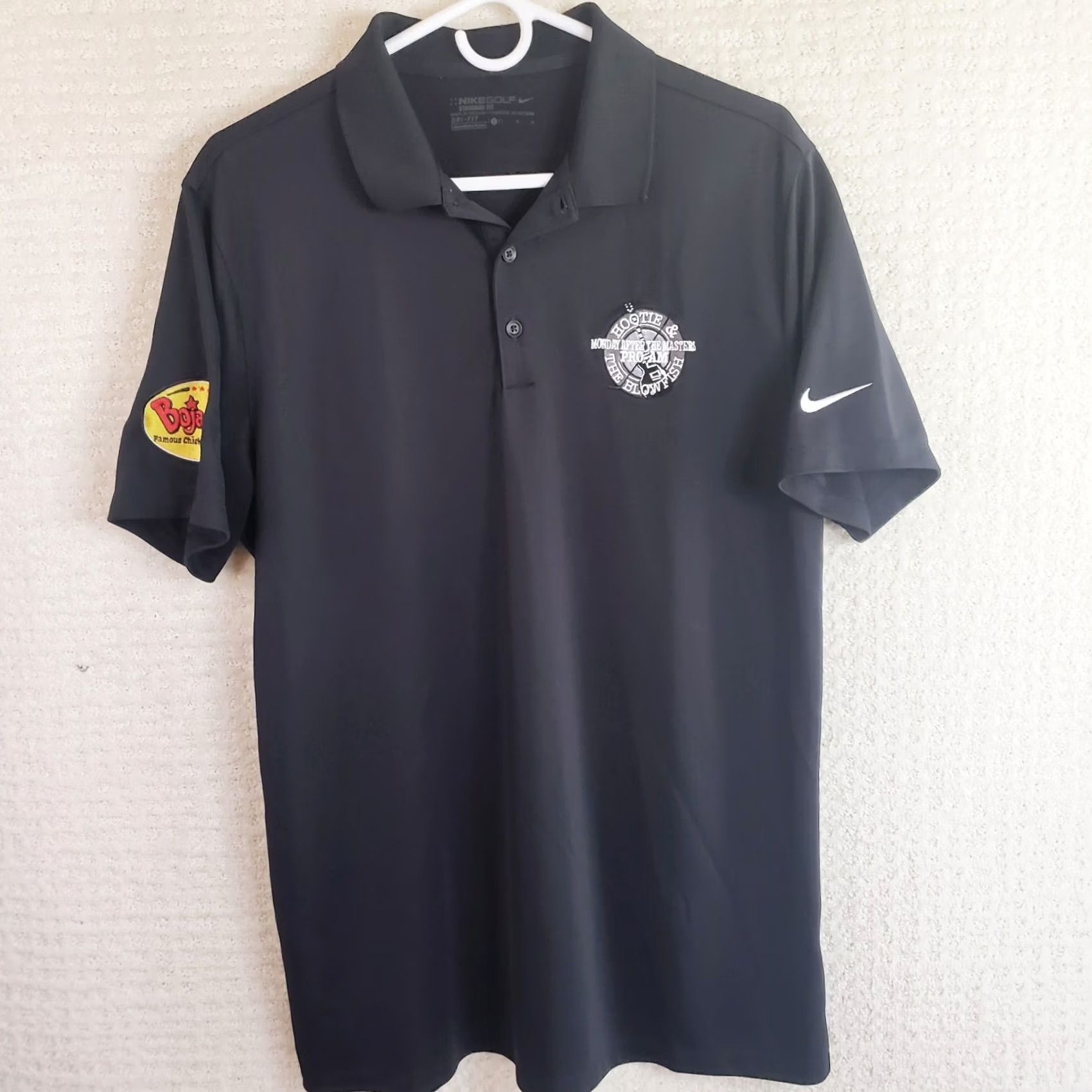 Nike Nike Polo Shirt Mens L Black Short Sleeve Dri-Fit Golf Hootie Masters Shirt Size US L / EU 52-54 / 3 - 7 Thumbnail