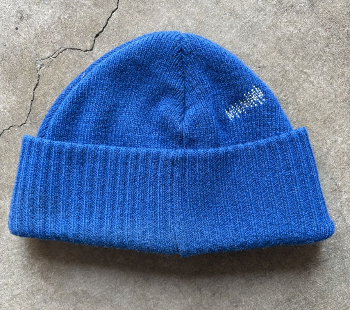 Ader Error Ader Error Basic Knit Beanie 2018 FW in blue Size ONE SIZE - 3 Thumbnail