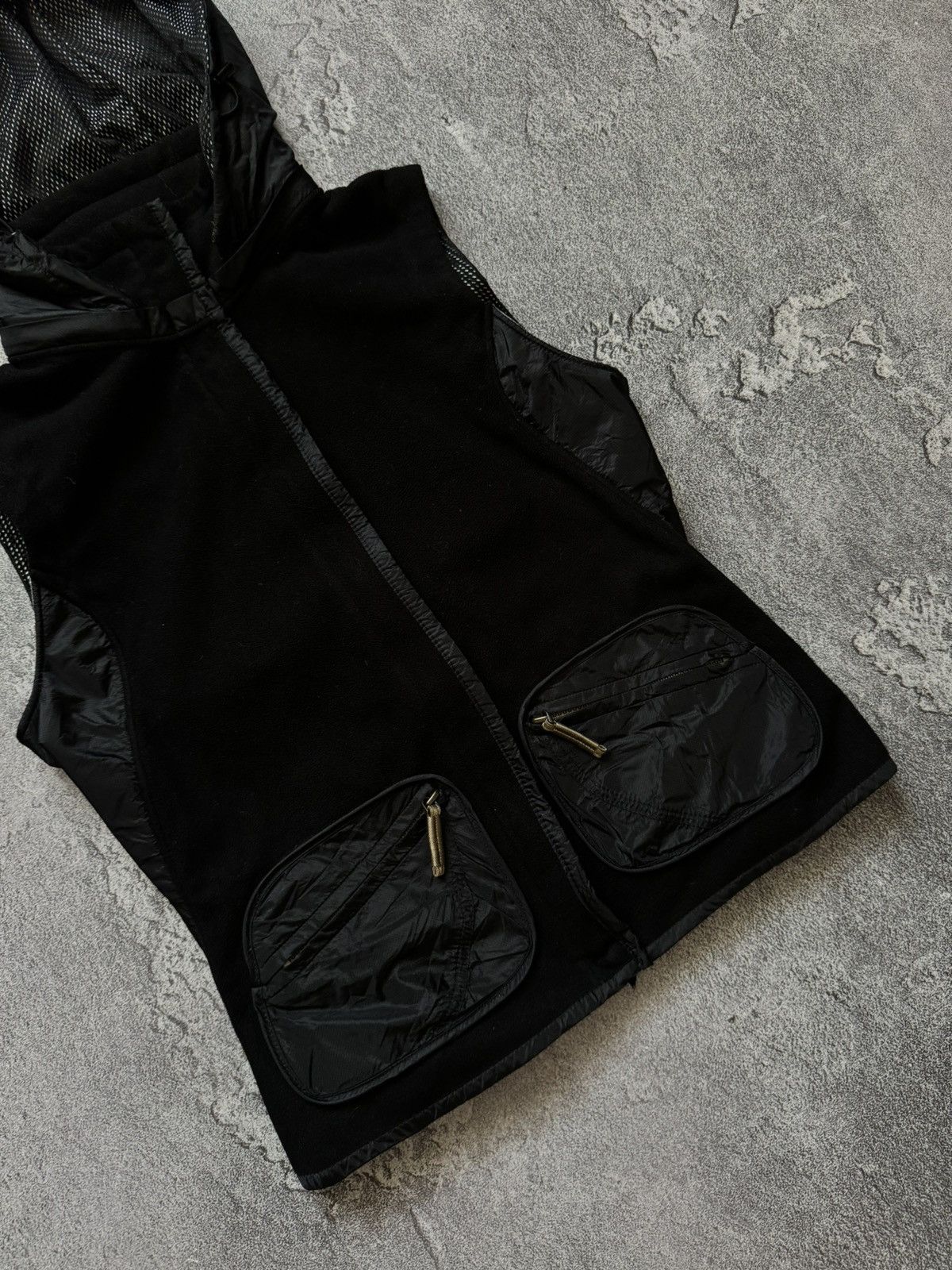 Frauenschuh × Vintage Frauenschuh M Wmns fleece vest jacket sleeveless hooded Size M / US 6-8 / IT 42-44 - 7 Thumbnail