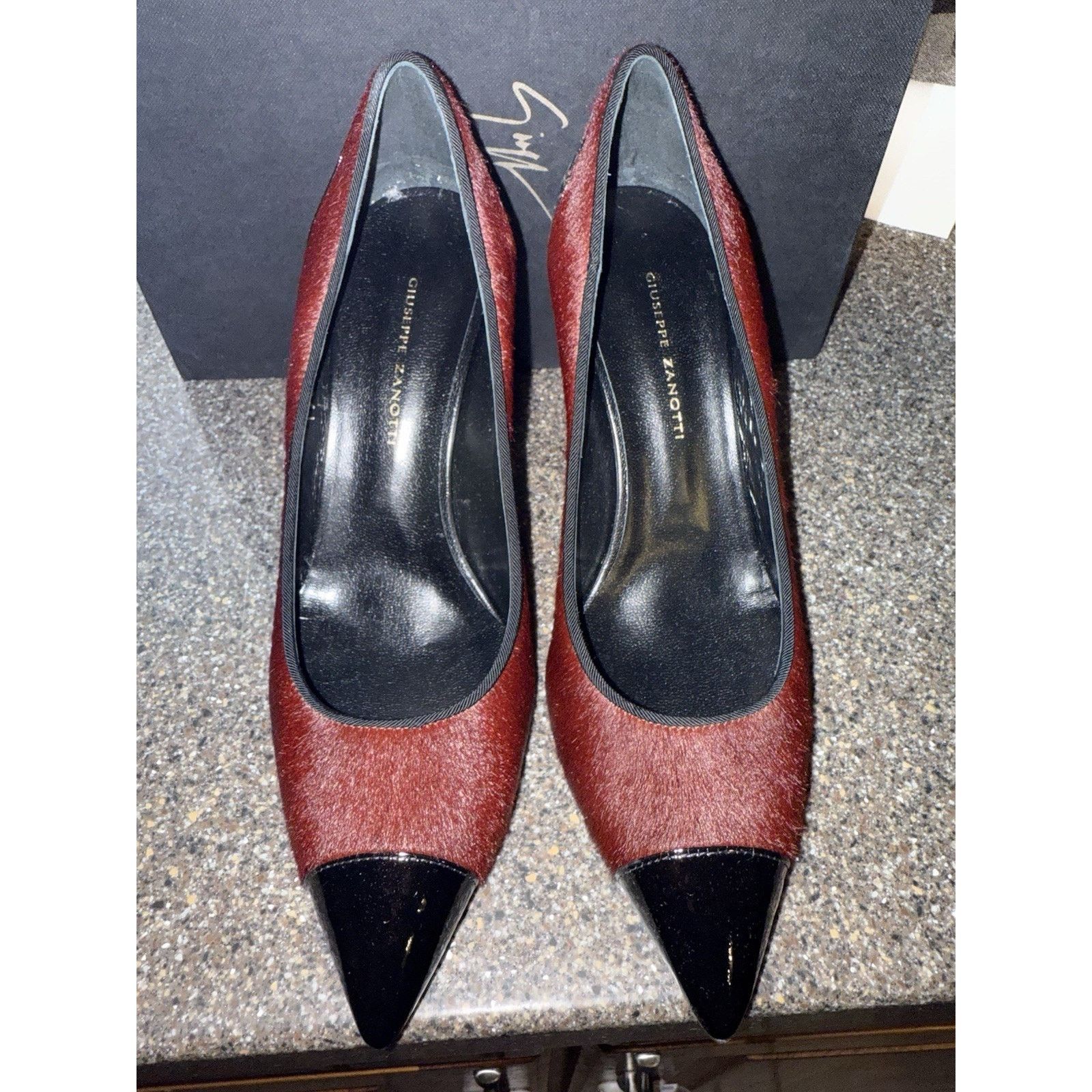 Giuseppe Zanotti Giuseppe Zanotti Pony Hair Women's Heels Size 37.5 NIB Size US 7.5 / IT 37.5 - 3 Thumbnail