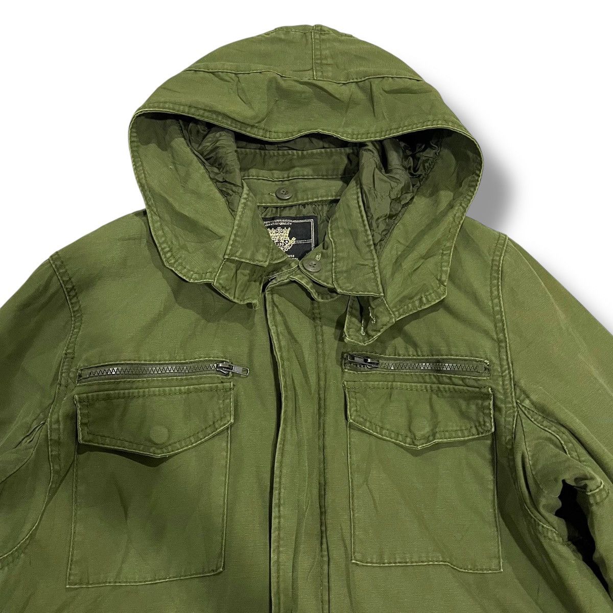 291295=Homme 🇯🇵 291295 LABO ARMY MILITARY FISHTAIL PARKAS Size US M / EU 48-50 / 2 - 4 Thumbnail