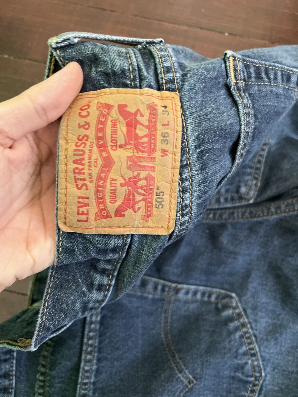 Levi's Levis jeans good quality Size US 36 / EU 52 - 3 Thumbnail