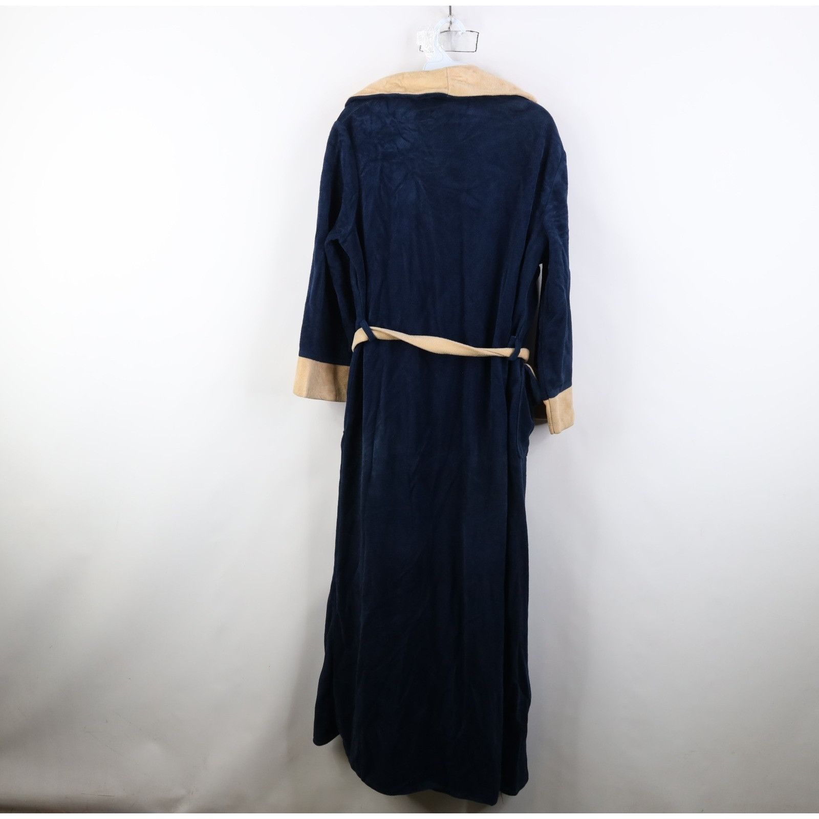 Vintage Vintage 60s Streetwear Distressed Belted Velour Bath Robe Size US L / EU 52-54 / 3 - 14 Thumbnail