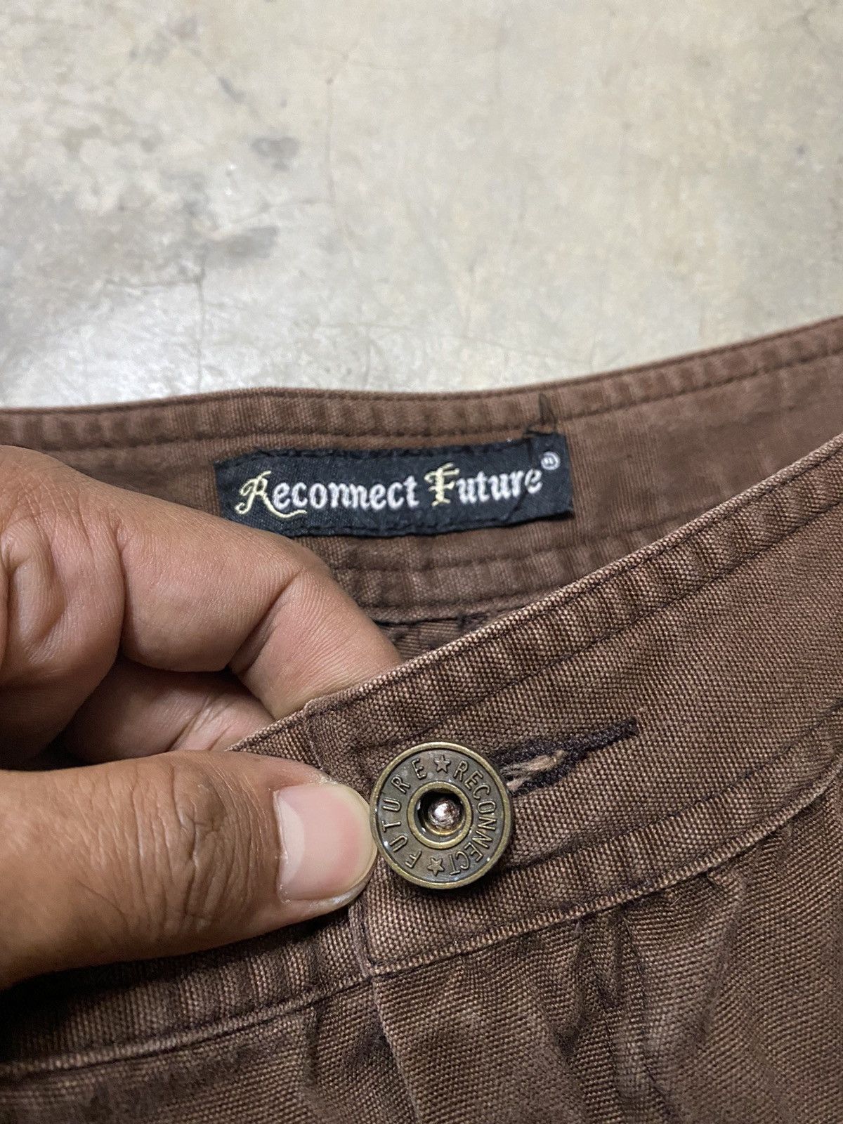 Hysteric Glamour Baggy Jeans Japan Reconnect Future Cargo 121 Size 27" / US 4 / IT 40 - 7 Thumbnail