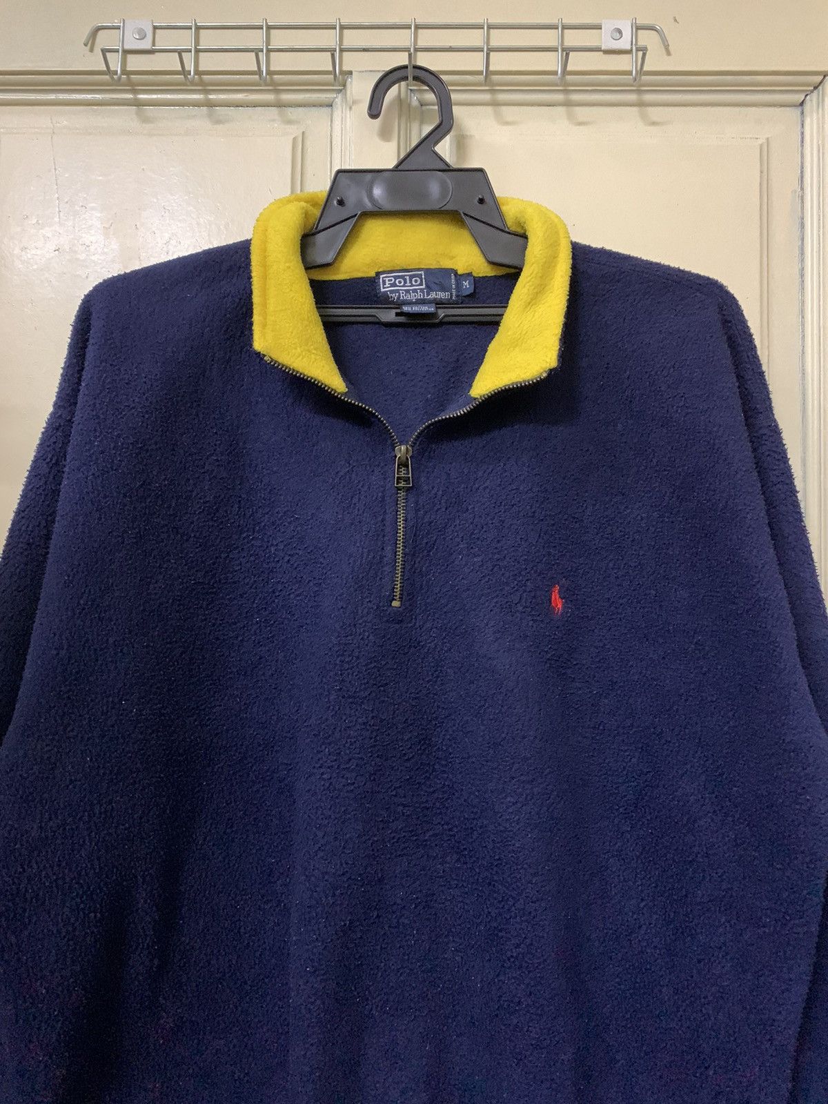 Polo Ralph Lauren 💥Vintage Polo Ralph Lauren Fleece Shirt Size US L / EU 52-54 / 3 - 4 Thumbnail