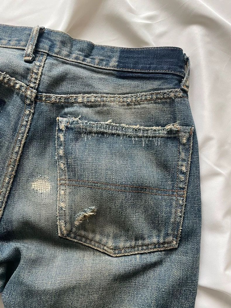 Undercover Rare Undercover Distressed Denim Pants Size US 40 / EU 56 - 4 Thumbnail