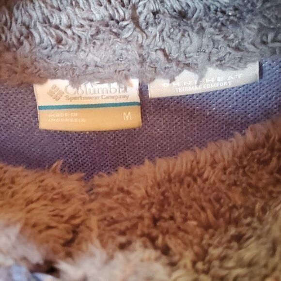 Columbia Columbia OmniHeat Thermal Comfort Blue Zippered Cinched Flee Size US M / EU 48-50 / 2 - 3 Thumbnail