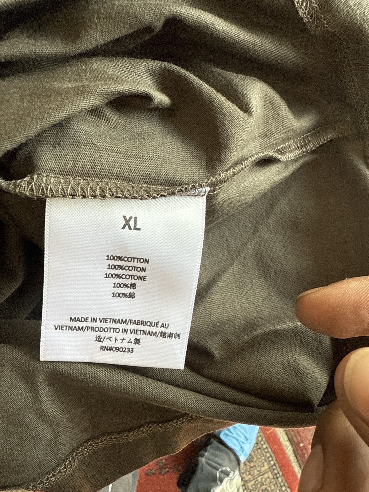 Essentials Charcoal XL essentials shirt w/bag Size US XL / EU 56 / 4 - 3 Thumbnail