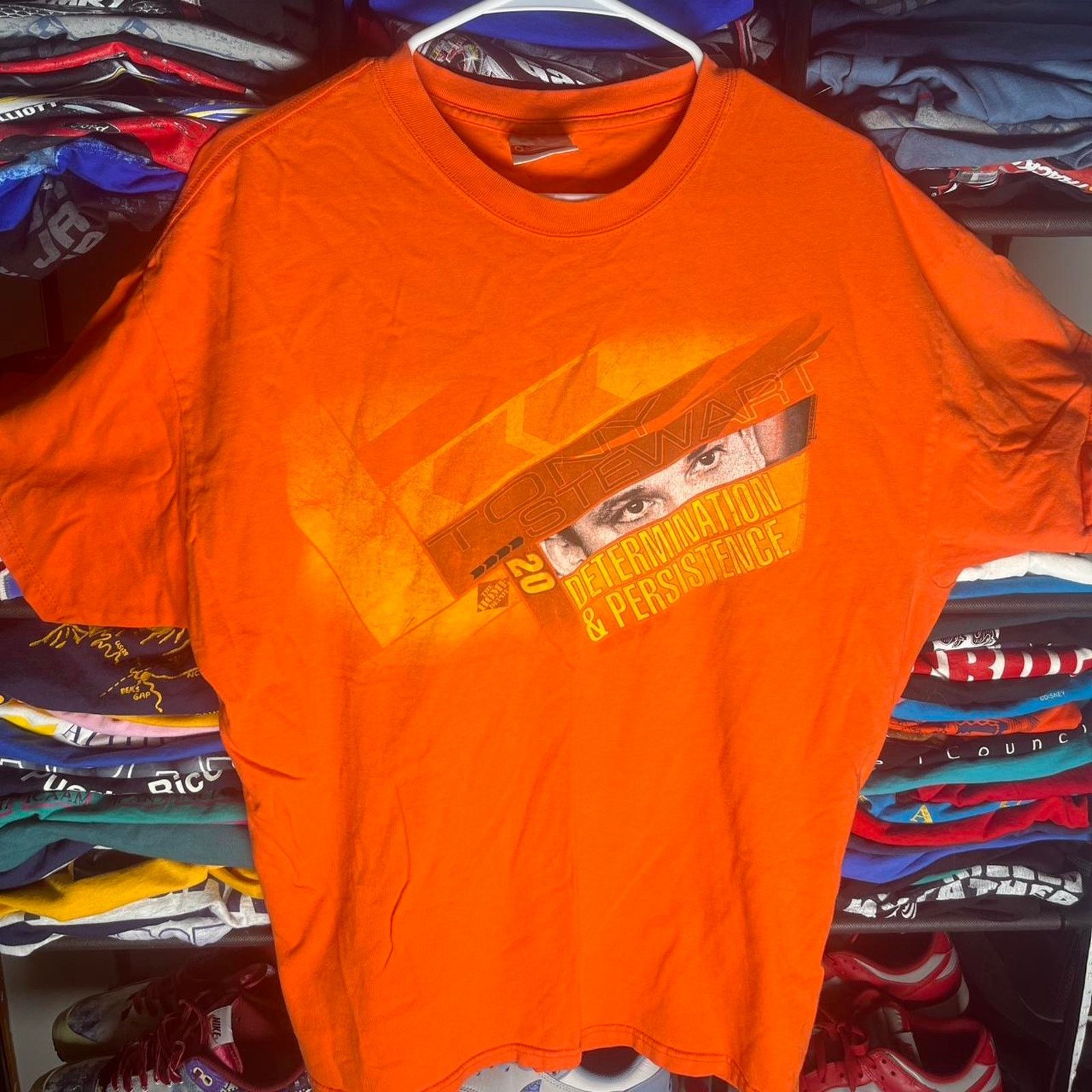 NASCAR Vintage tony stewart nascar shirt Size US XL / EU 56 / 4 - 2 Thumbnail