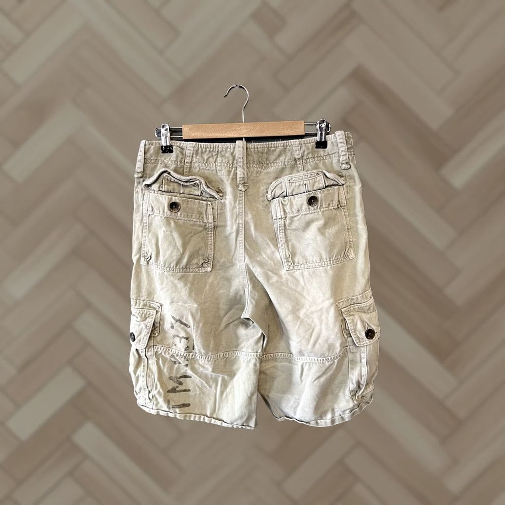 American Eagle Outfitters Y2K American Eagle Mens Cargo Shorts Brown 30 Size Regular Mens Color Brown Cargo Shorts 90s American Mens Size US 30 / EU 46 - 1 Thumbnail