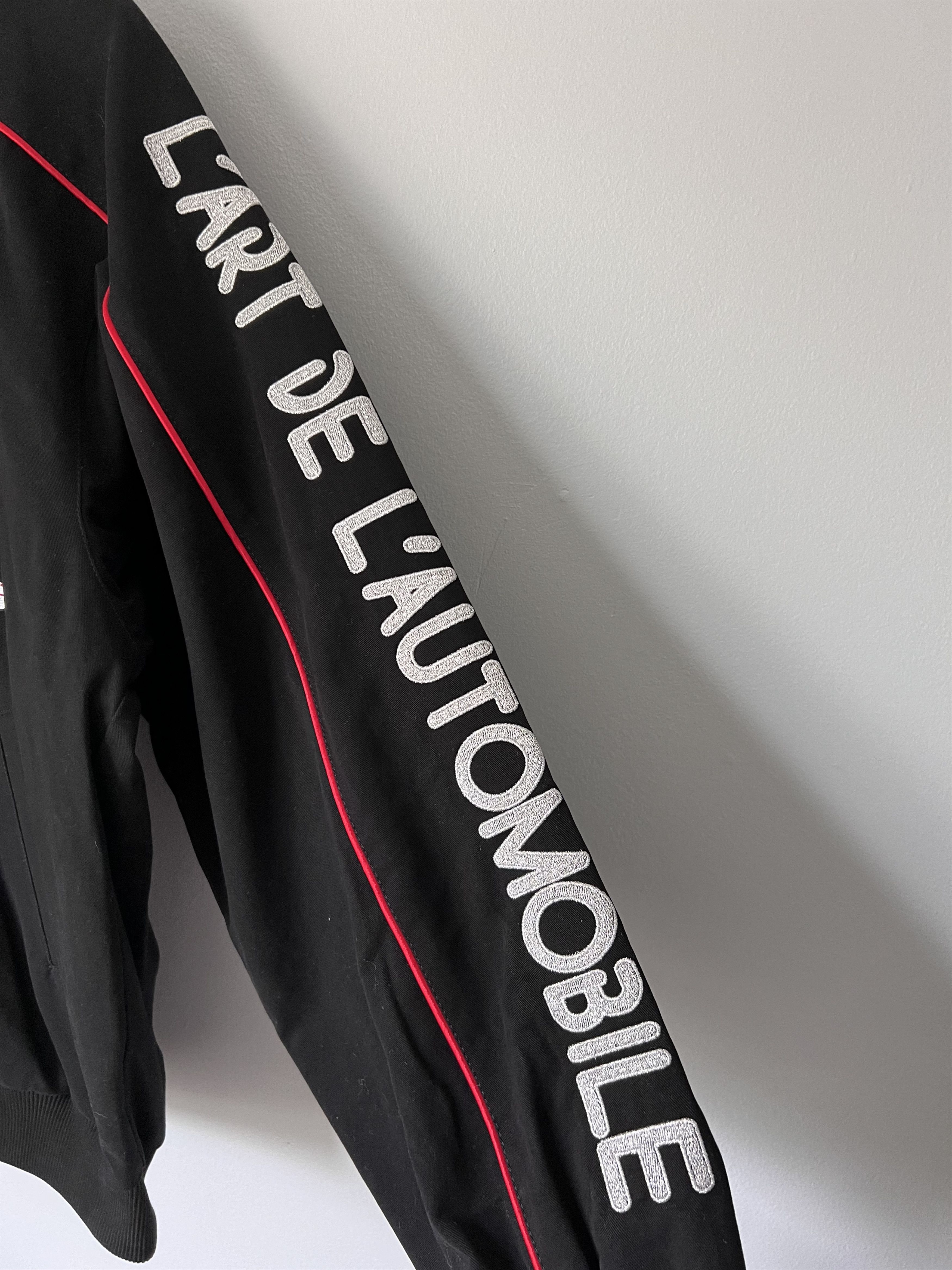 Kar KAR L'ART Red Enzo Karacing Racing Jacket in Black Size US L / EU 52-54 / 3 - 5 Thumbnail