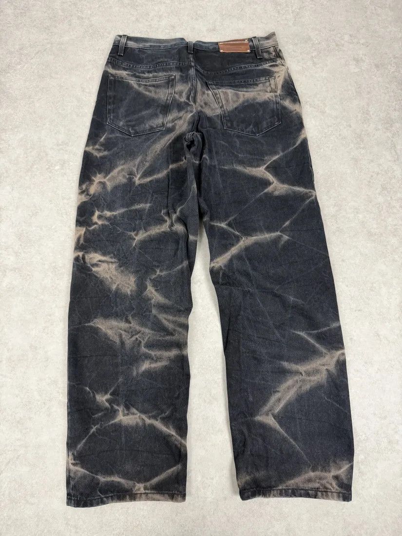 Dries Van Noten Dries Van Noten Black Tye Dye Effect Denim Jeans Size US 34 / EU 50 - 5 Thumbnail