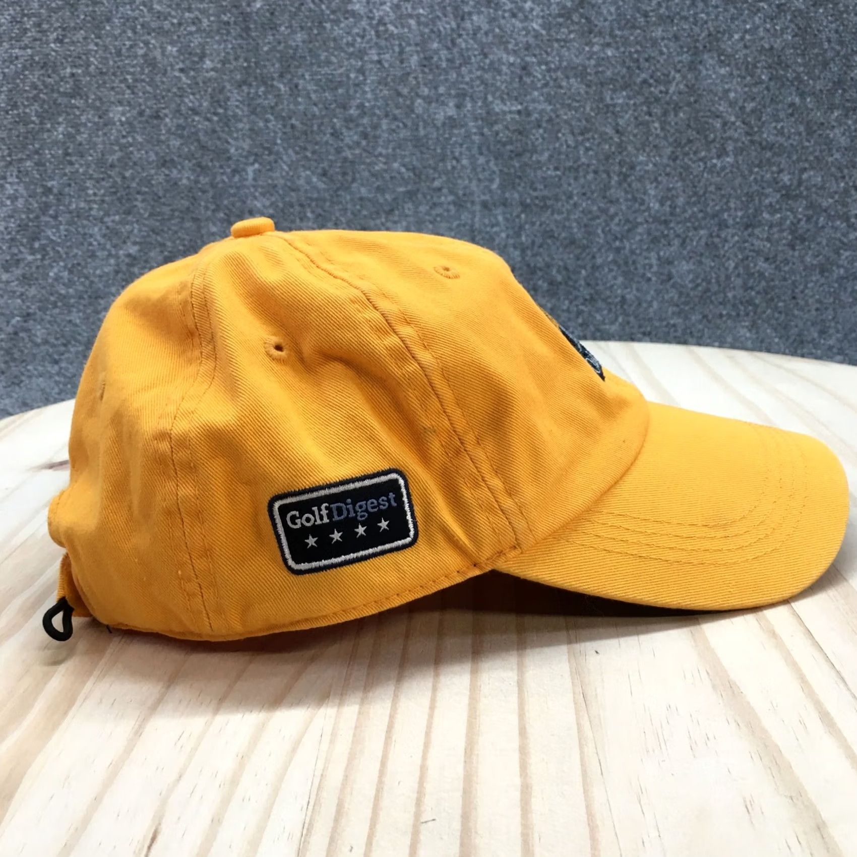 Vintage Ahead Oak Glen Baseball Cap Hat Extreme Fit One Size Yellow Embroidered Mens Size ONE SIZE - 5 Thumbnail