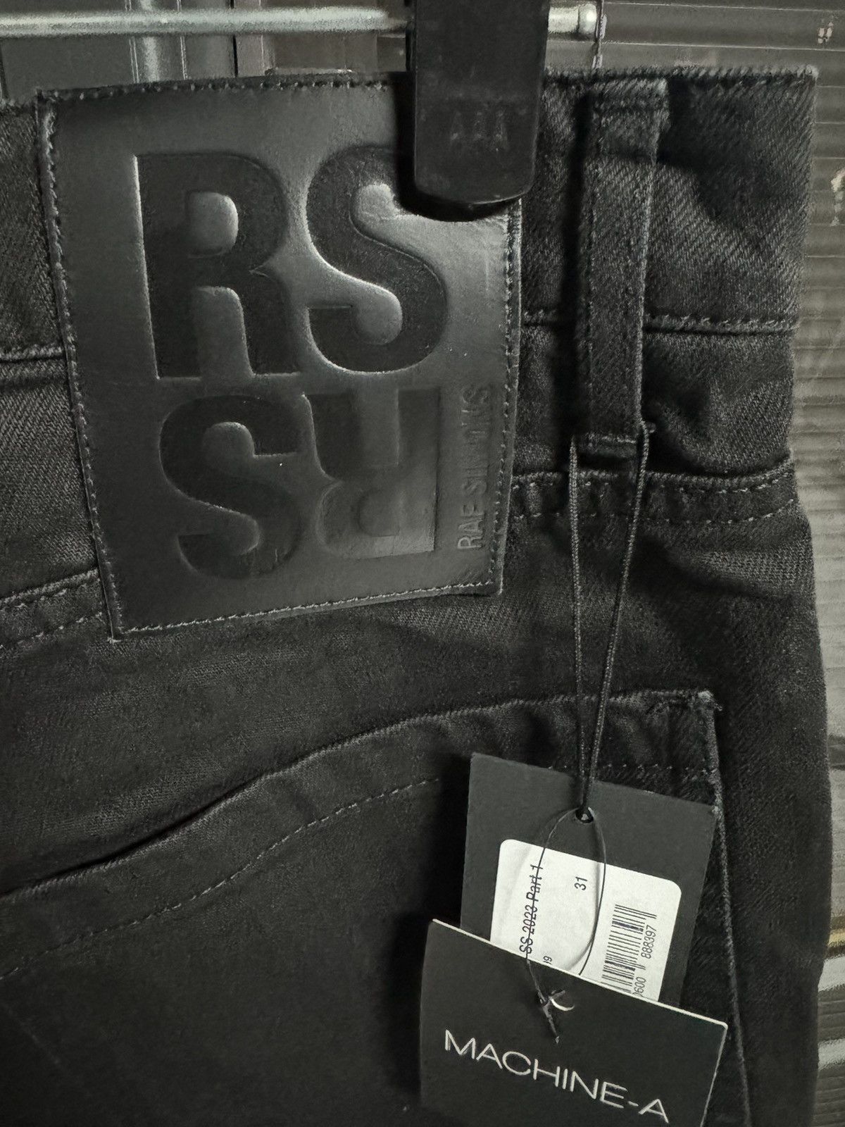 Raf Simons RAF SIMONS SS23 Double layer Damaged Jeans Size US 31 - 5 Thumbnail