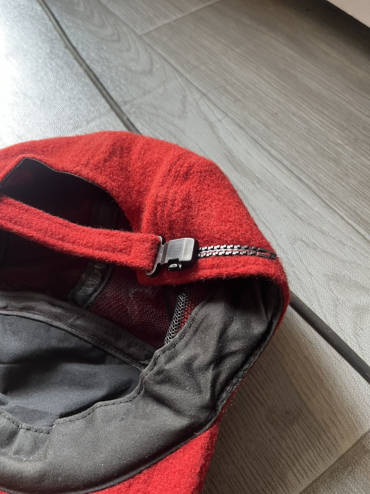 Guess 90s Guess Strap Back Cap Wool Size ONE SIZE - 5 Thumbnail