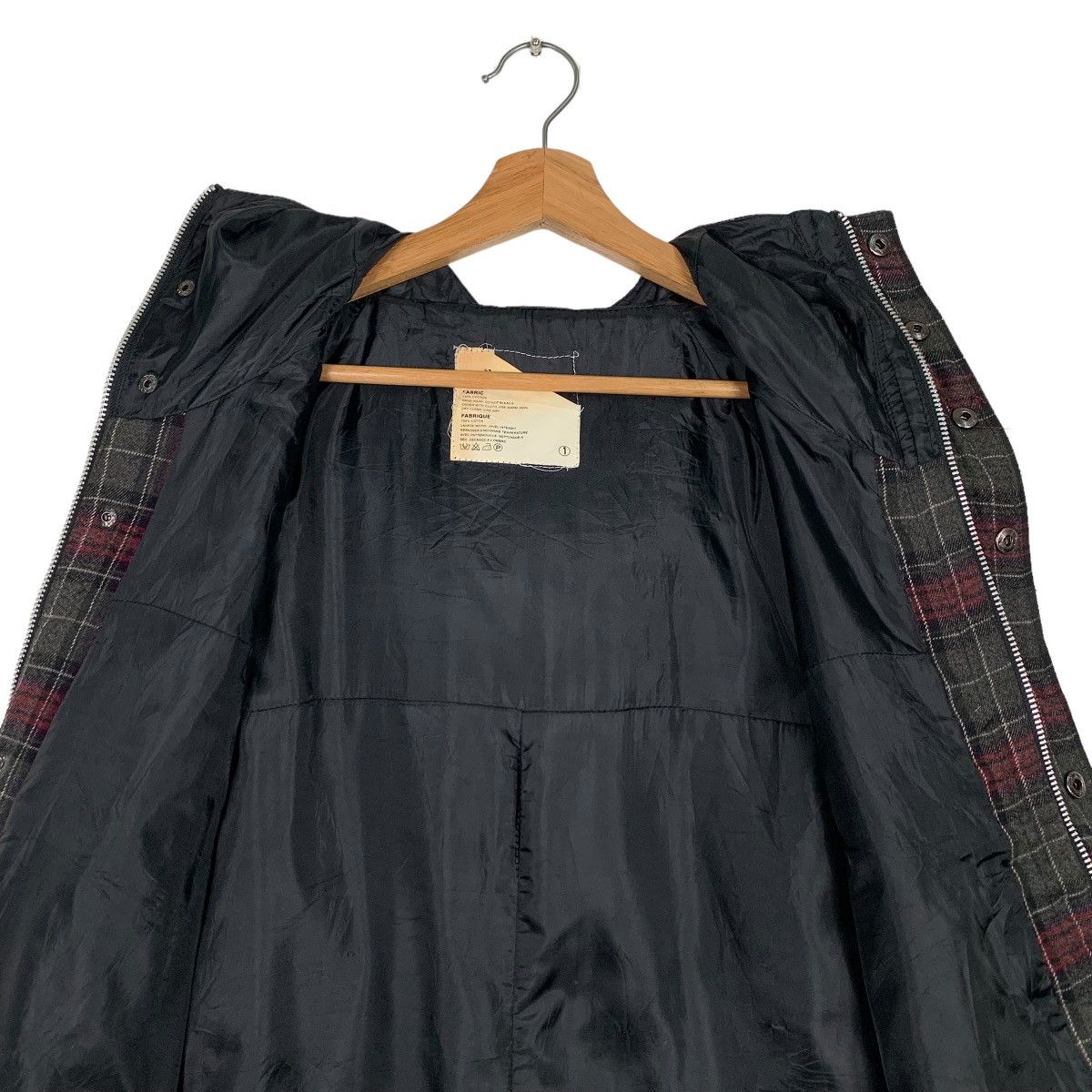 Japanese Brand PIRATES Tartan Checked Plaid Hoodie Jacket #0074-C5 Size US M / EU 48-50 / 2 - 13 Thumbnail
